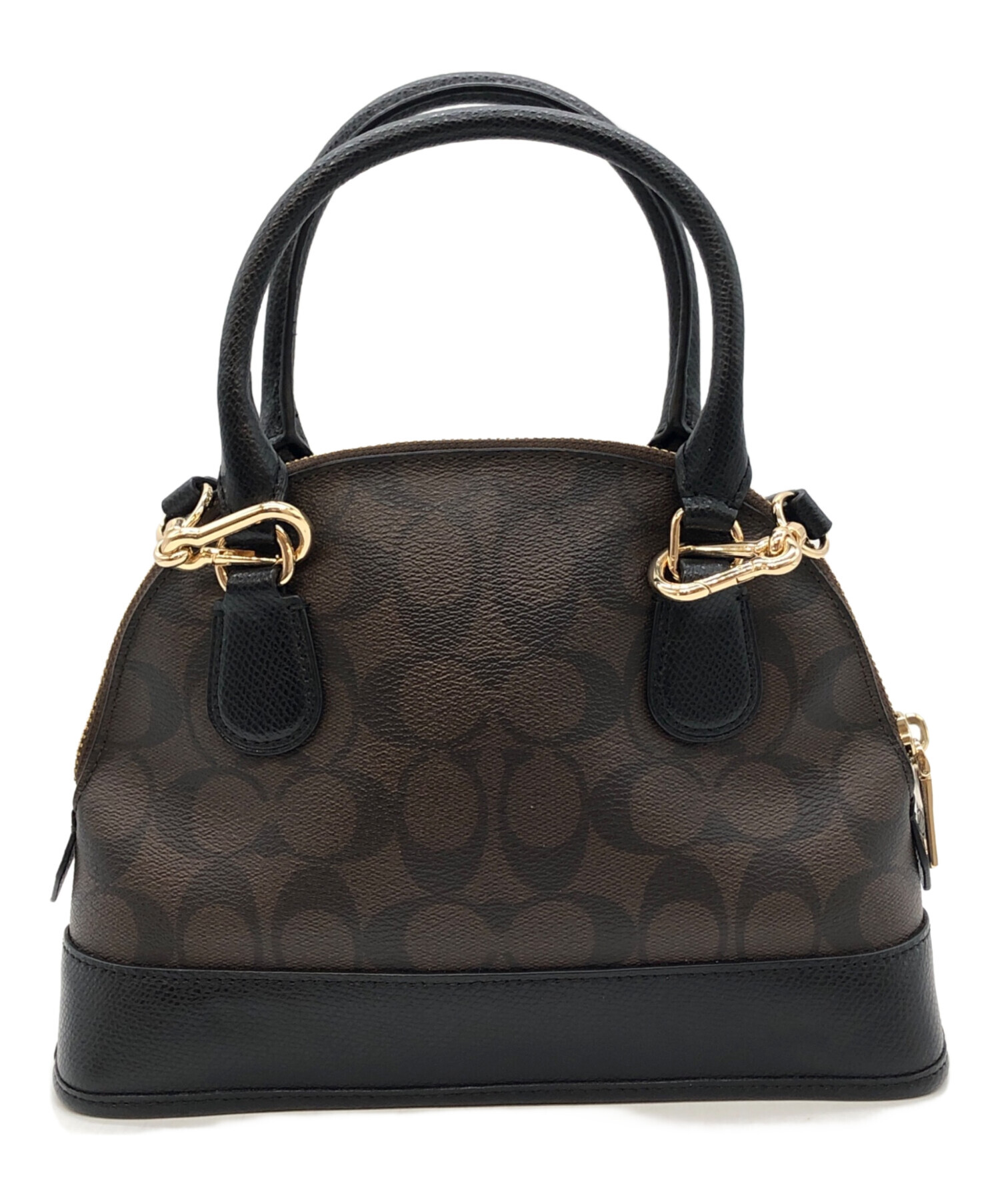 中古・古着通販】COACH (コーチ) シグネチャー 2WAY ハンドバッグ 