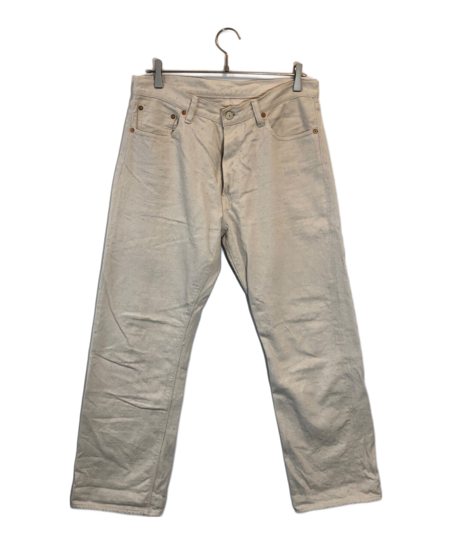 【専用商品】WAREHOUSE コットンパンツ 34サイズ 中古・古着通販】WAREHOUSE (ウエアハウス) コットンパンツ ホワイト