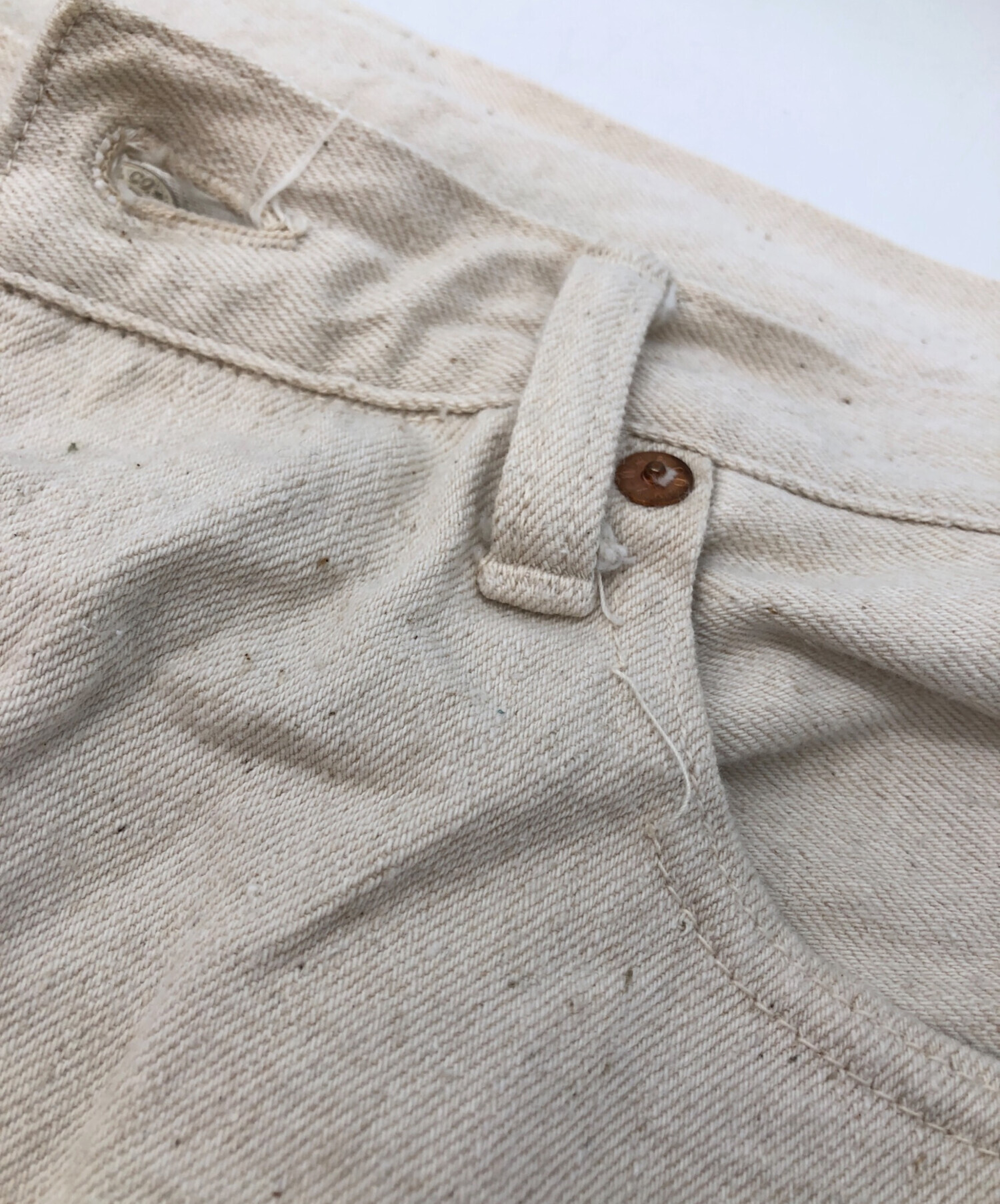 中古・古着通販】WAREHOUSE (ウエアハウス) コットンパンツ ホワイト