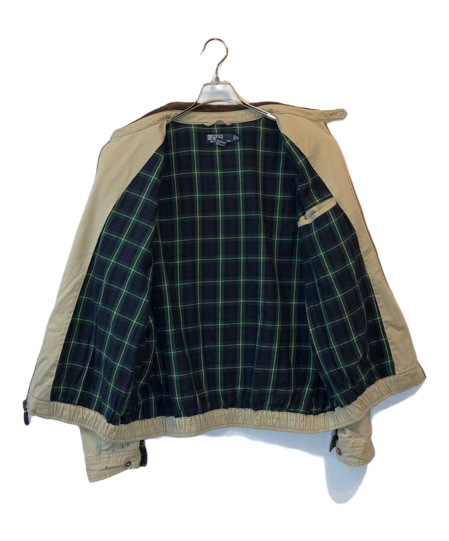 ラルフローレン　スウィングトップ　襟コーデュロイ　XLサイズ POLO by Ralph Lauren スウィングトップジャケット 襟