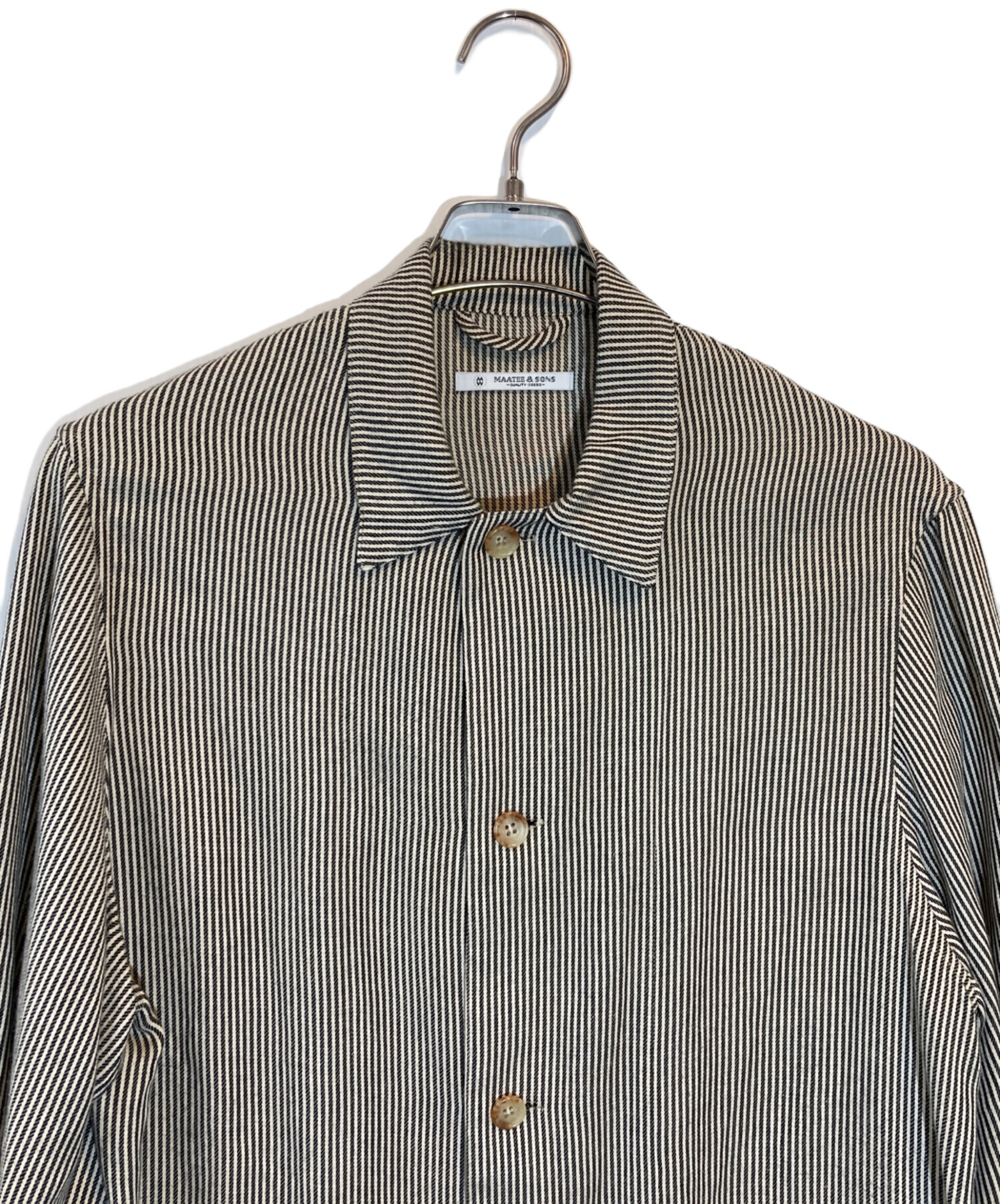 中古・古着通販】MAATEE&SONS (マーティーアンドサンズ) HICKORY WORK