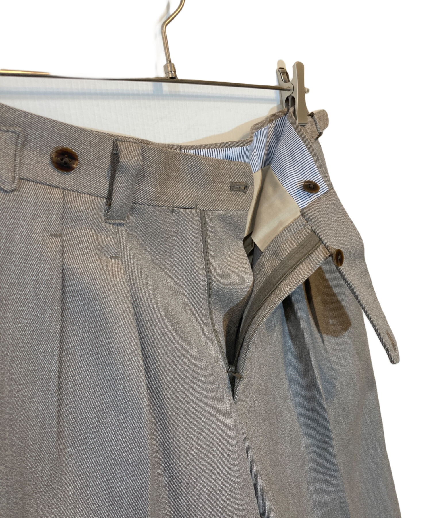 Igarashi Trousers イガラシトラウザーズ 樹脂製ハンガー　20本 中古・古着通販】IGARASHI TROUSERS (イガラシ トラウザーズ) ウール