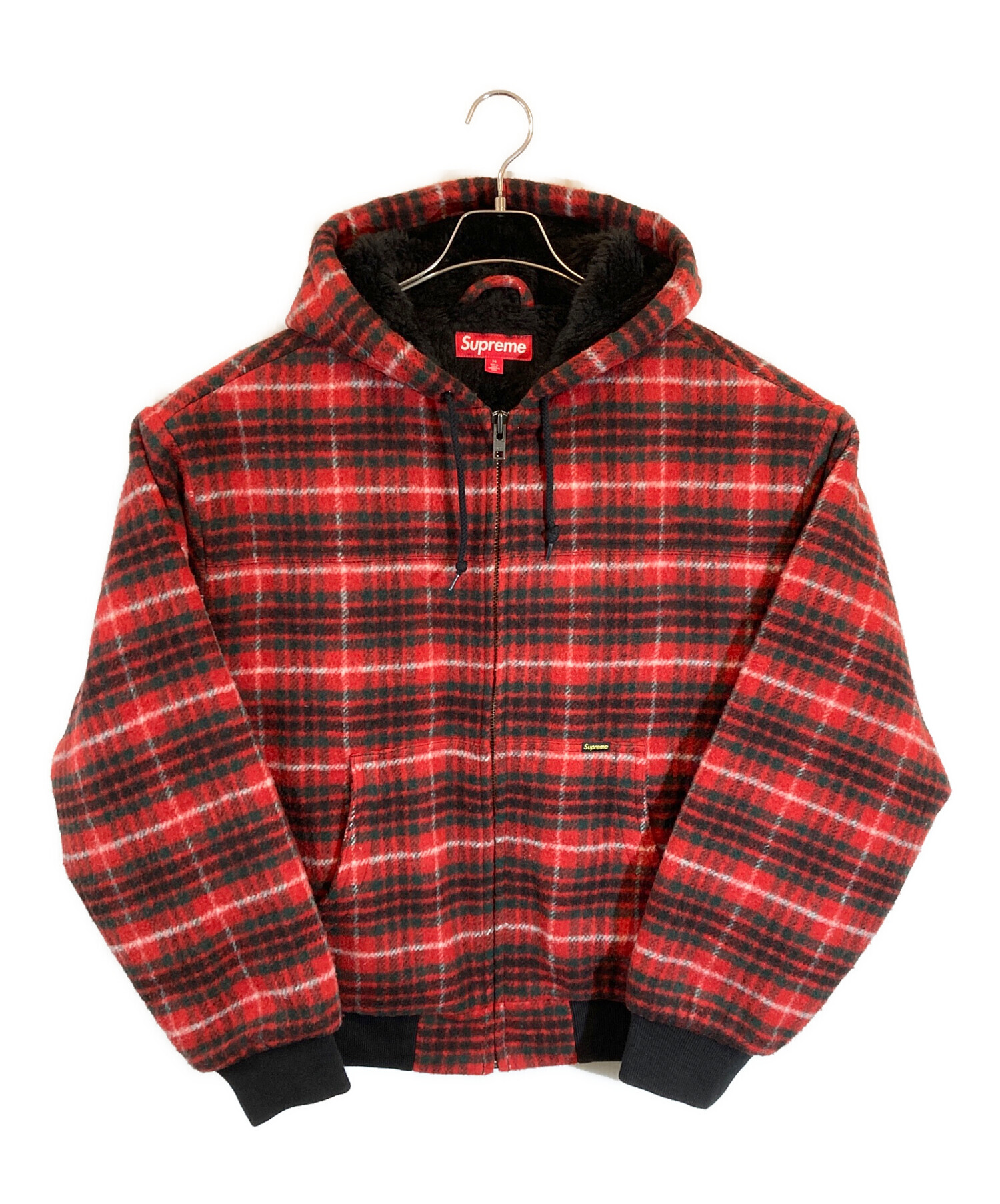 中古・古着通販】Supreme (シュプリーム) PLAID WOOL HOODED WORK