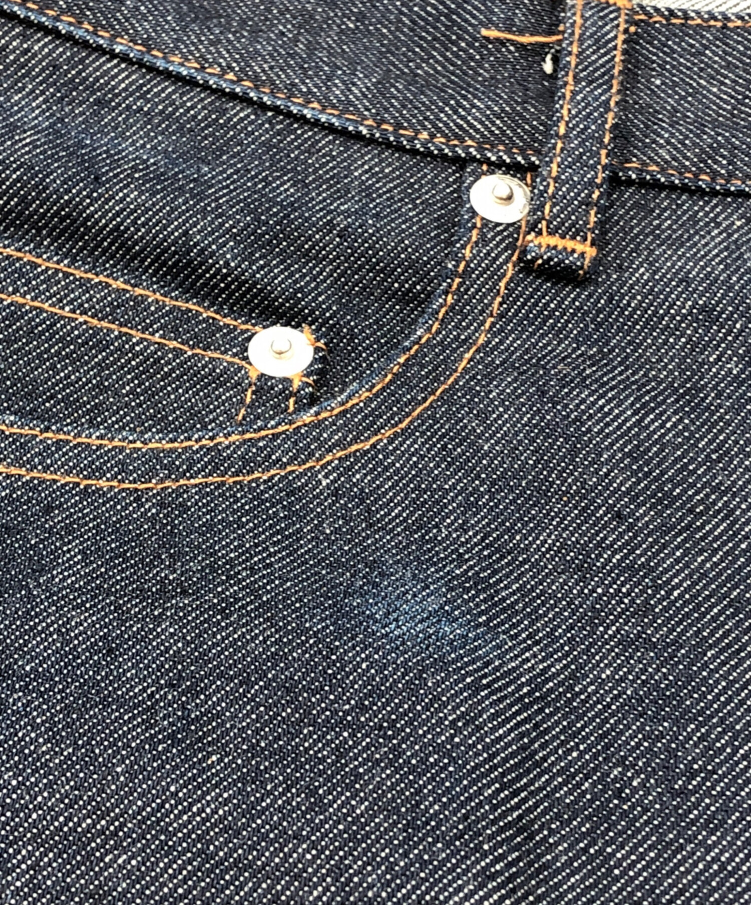 中古・古着通販】A.P.C. (アーペーセー) センタープレスデニムパンツ