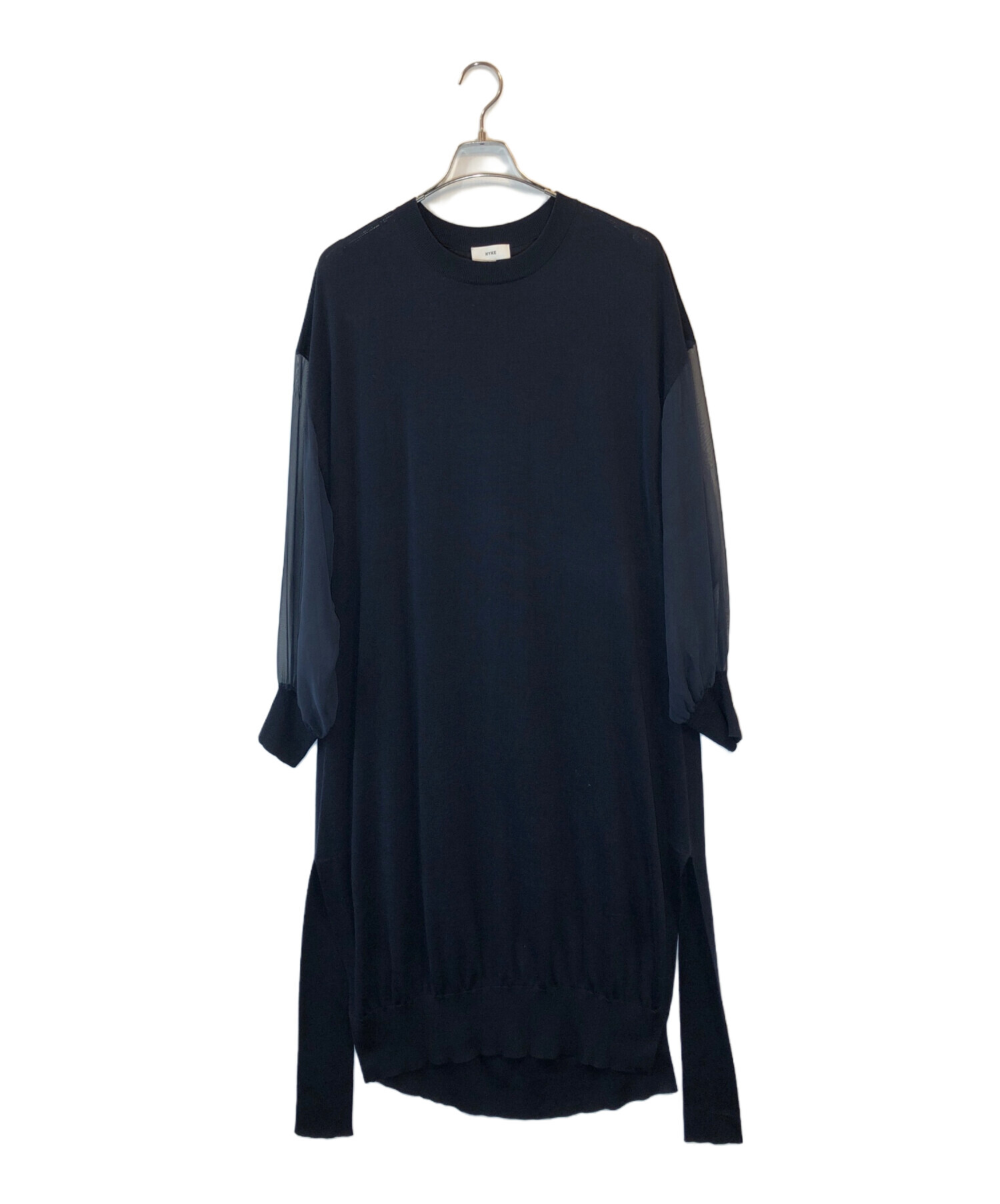 HYKE シアースリーブニット ハイク