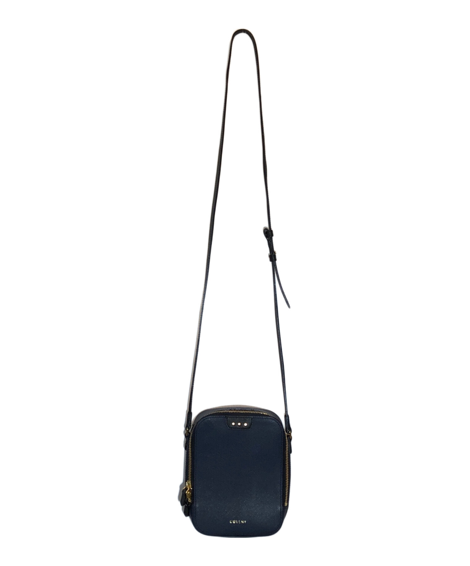 中古・古着通販】CULLNI (クルニ) ショルダーバッグ ネイビー サイズ 