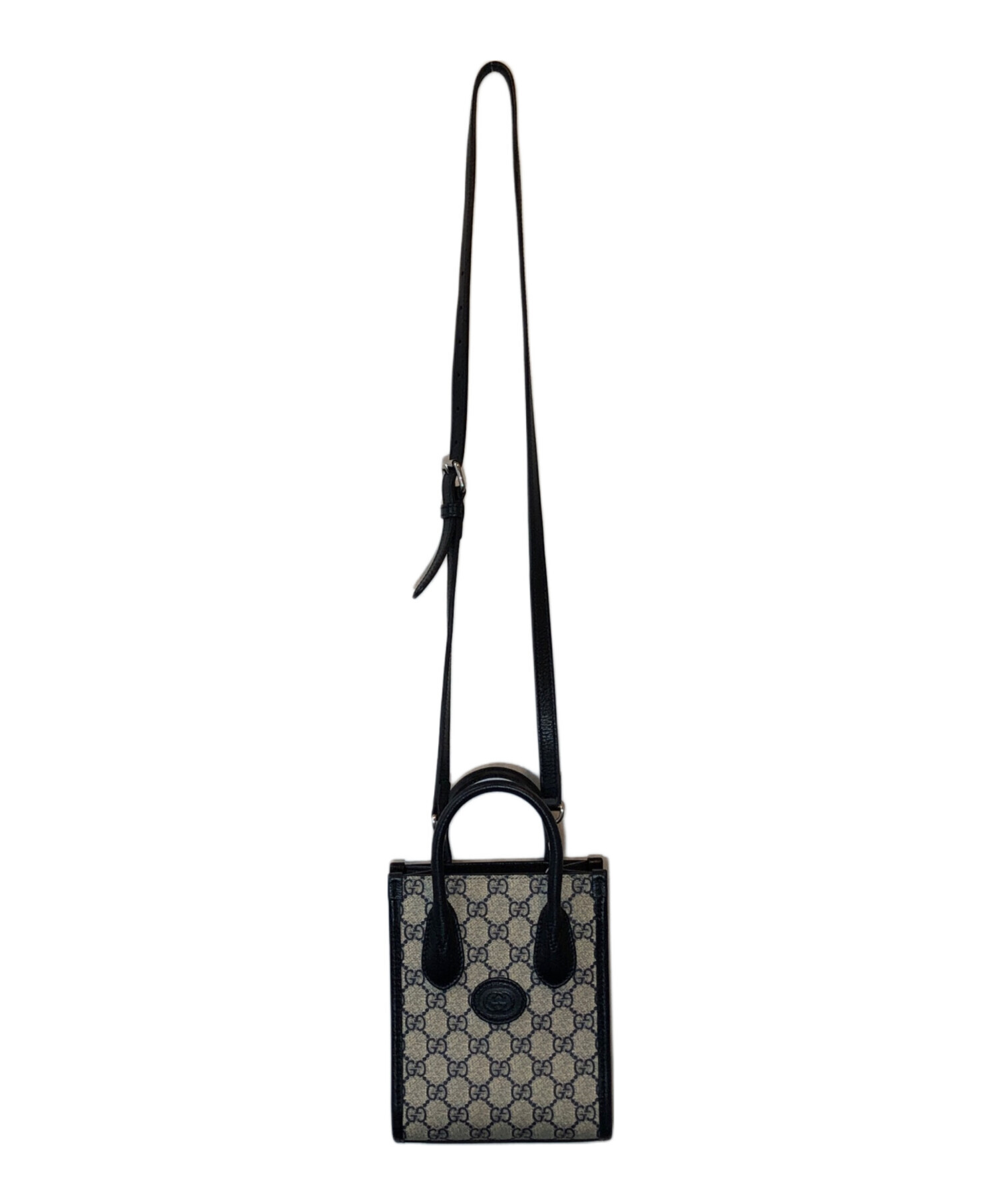 中古・古着通販】GUCCI (グッチ) インターロッキングGミニトートバッグ