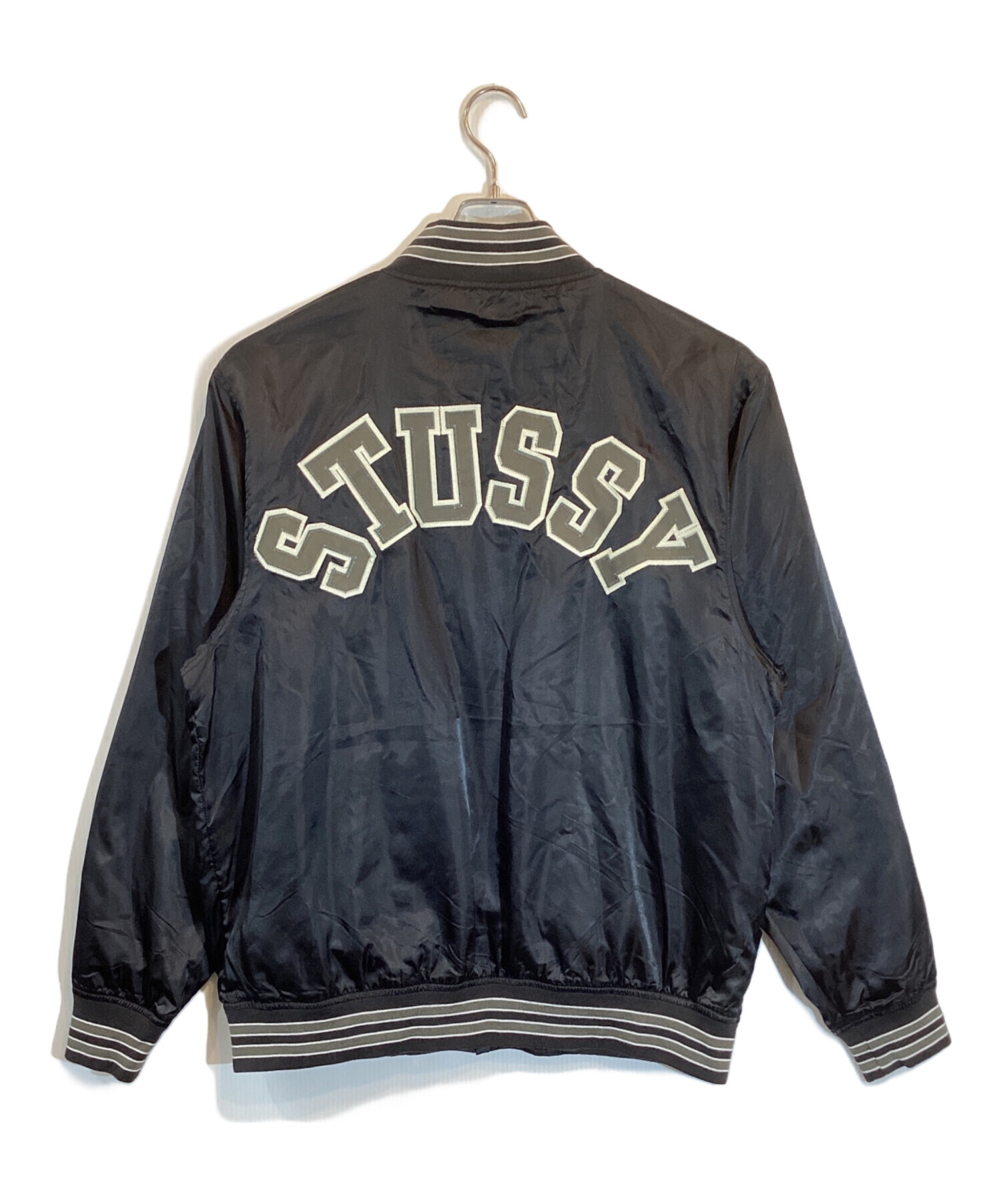 中古・古着通販】stussy (ステューシー) アーチロゴスカジャン 
