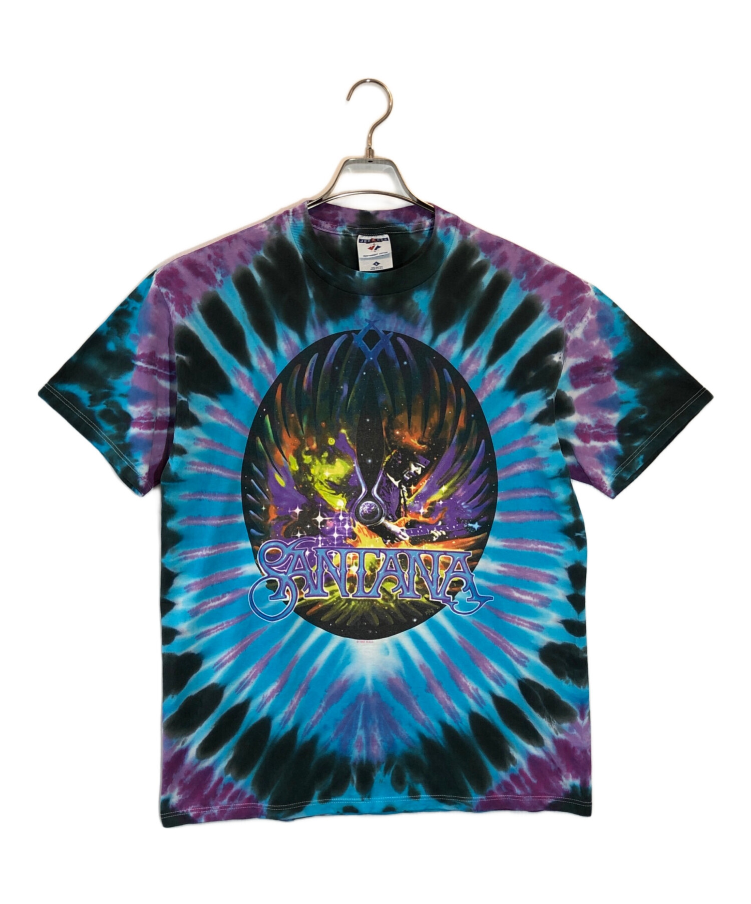 中古・古着通販】JERZEES (ジャージーズ) プリントTシャツ ブルー