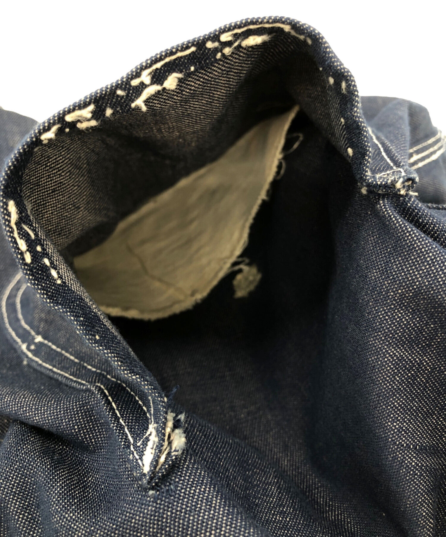 中古・古着通販】LEE (リー) 91-Jデニムカバーオール インディゴ