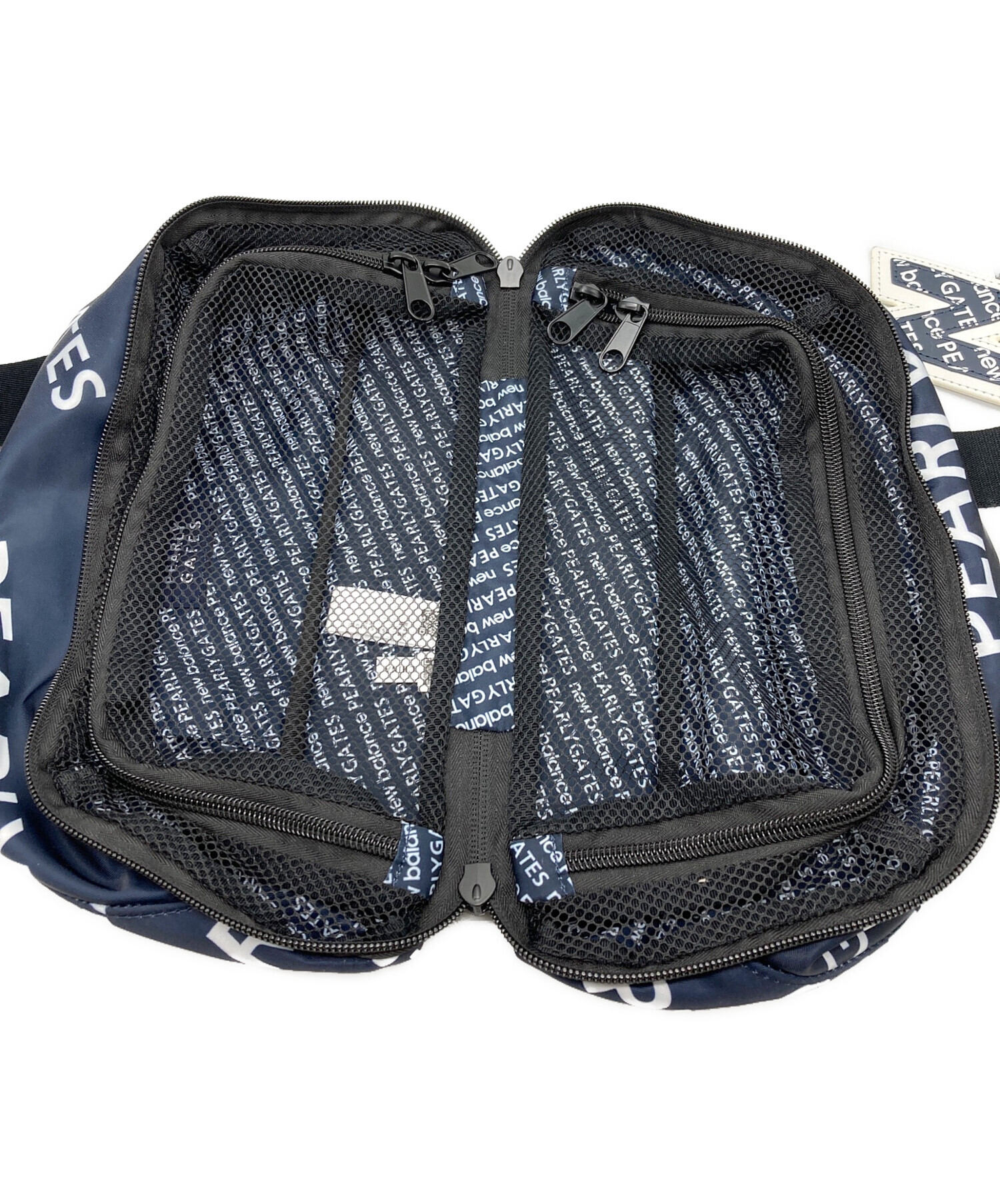 PEARLY GATES ニューバランスコラボ カートバッグ ネイビー 未使用品