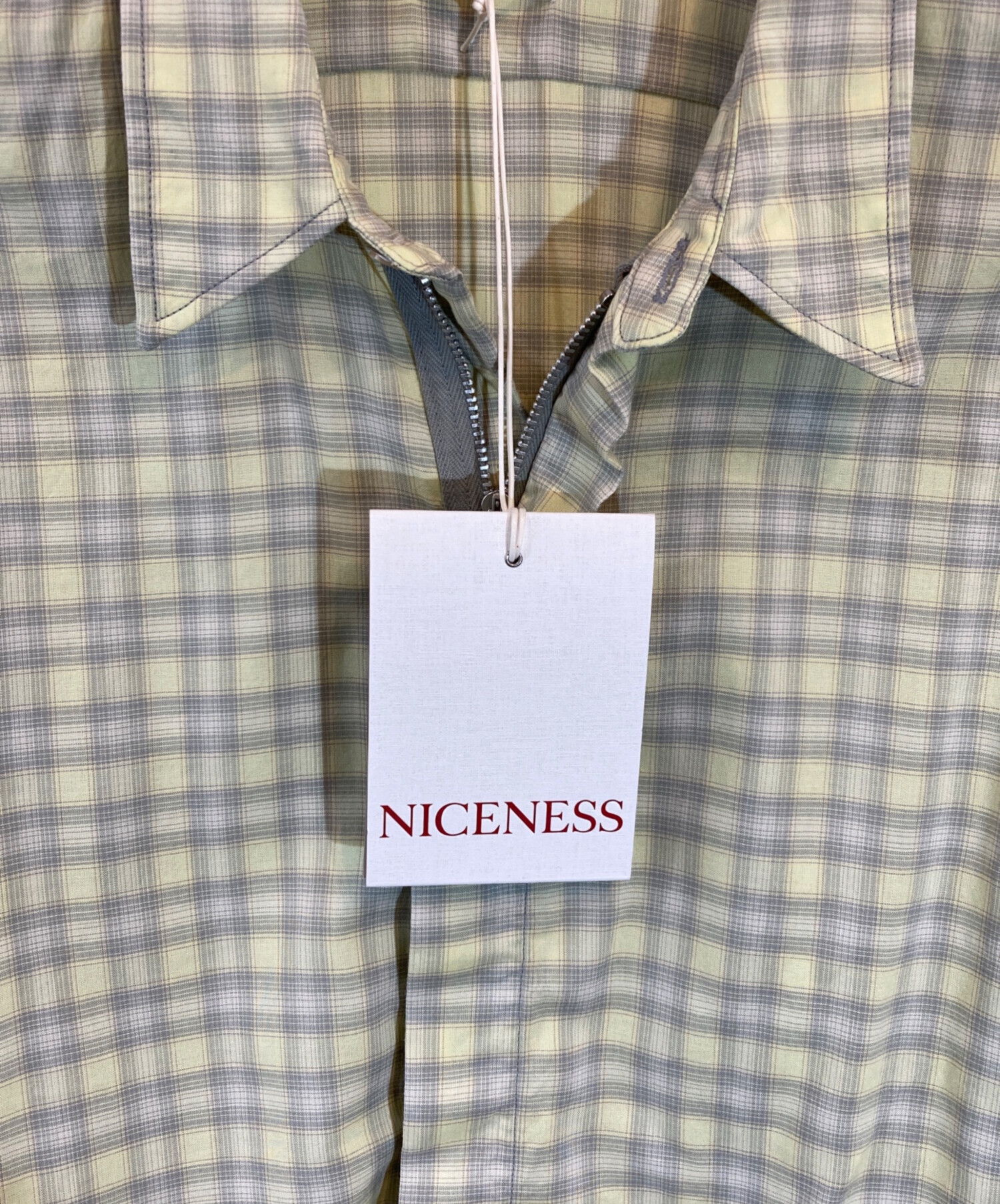 R*o様 最終です。NICENESS LOMAX 中古・古着通販】NICENESS (ナイスネス) オンブレチェックシャツ
