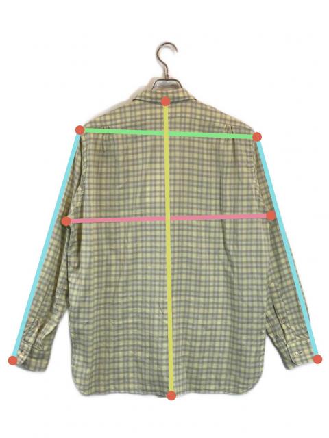 中古・古着通販】NICENESS (ナイスネス) オンブレチェックシャツ