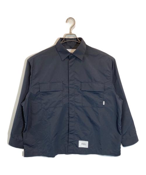 中古・古着通販】WTAPS (ダブルタップス) シャツ ネイビー サイズ:SIZE