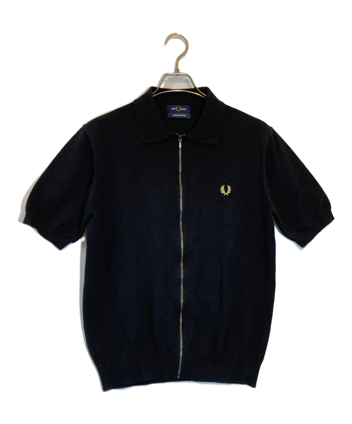 中古・古着通販】FRED PERRY (フレッドペリー) ジップポロシャツ 