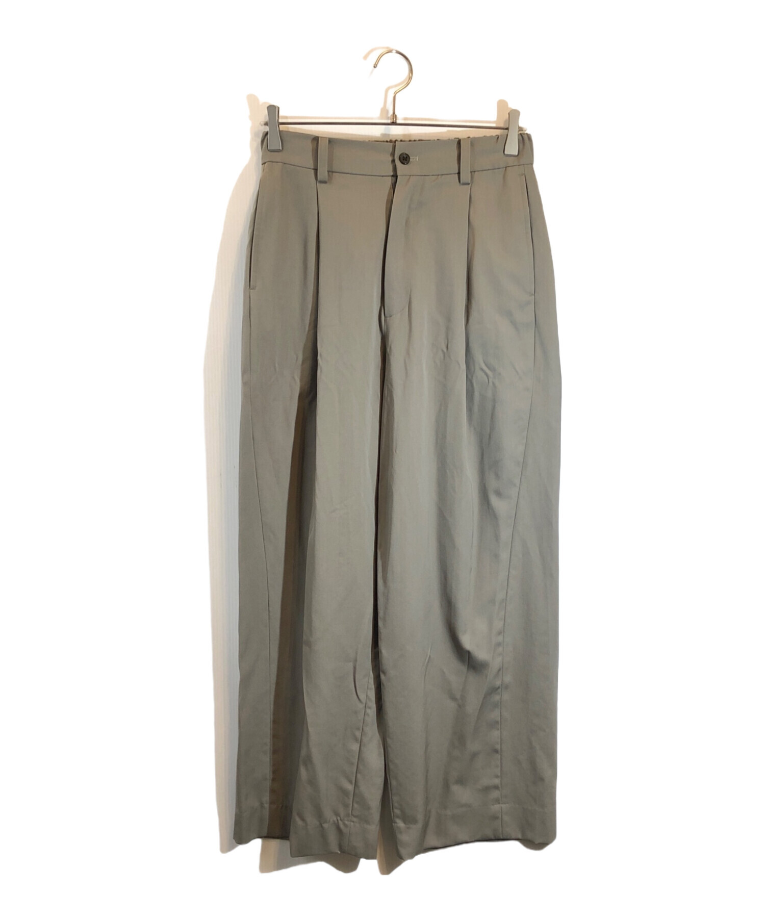 中古・古着通販】ssstein (シュタイン) Twist Seam Wide Easy Trousers