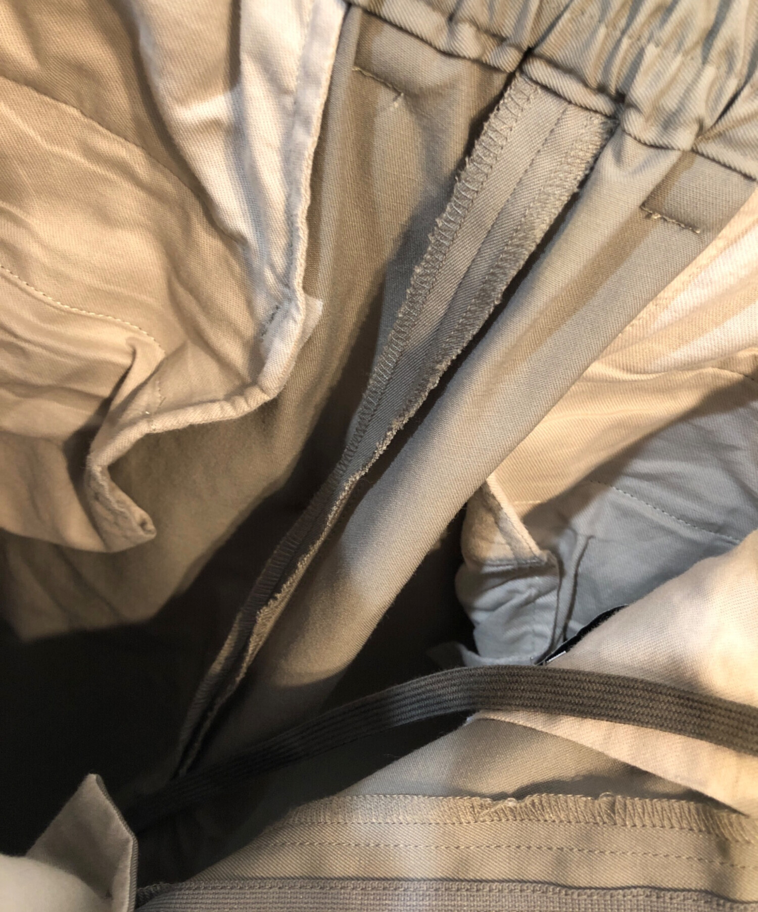 中古・古着通販】ssstein (シュタイン) Twist Seam Wide Easy Trousers 