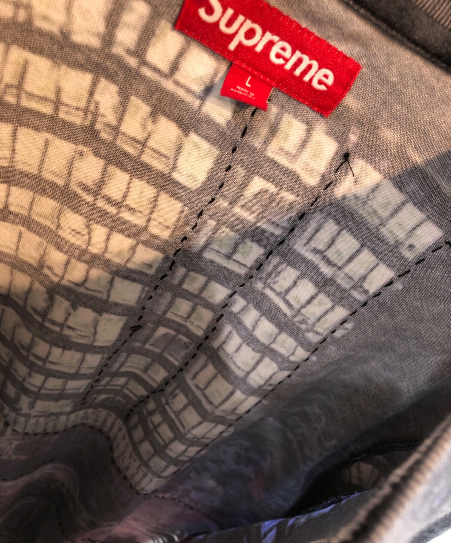 中古・古着通販】SUPREME (シュプリーム) SKYLINE SEQUIN L/S TOP