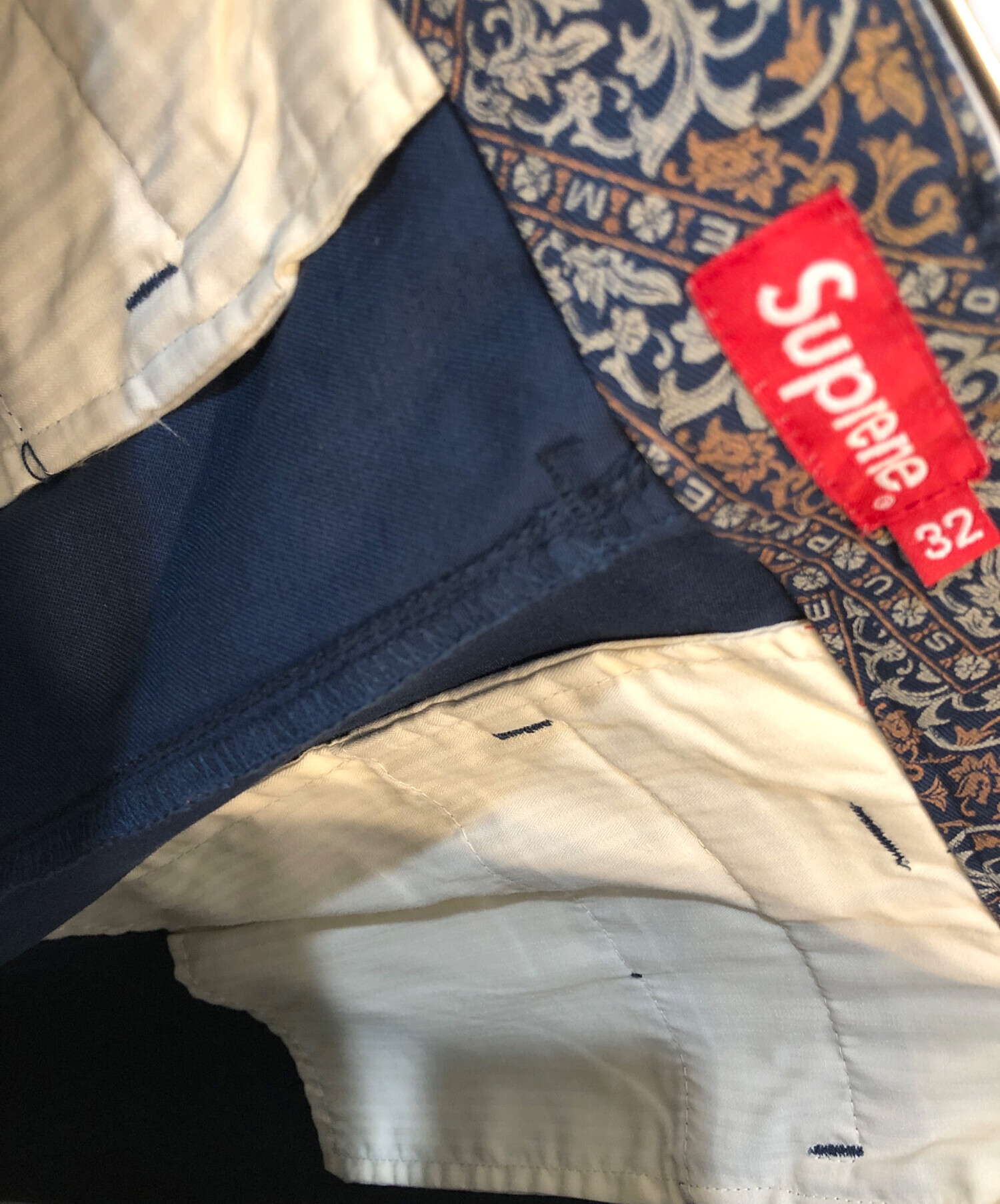 ［未使用］ Supreme Work Pant Floral Cards 32 中古・古着通販】Supreme (シュプリーム) Floral Cards Work Pant
