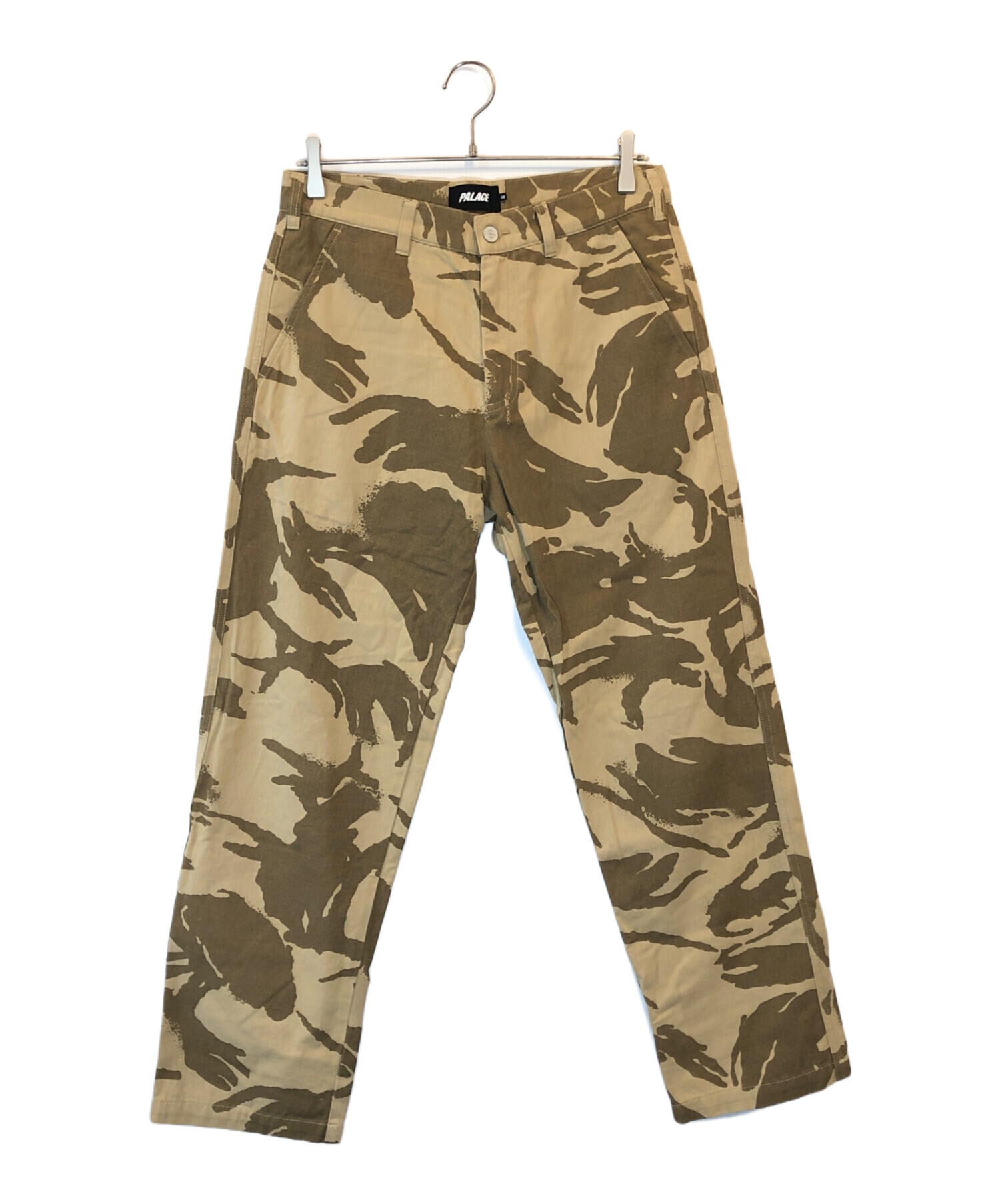 中古・古着通販】PALACE (パレス) CANVAS PLAIN PANT ベージュ 中古・古着通販】PALACE (パレス) CANVAS PLAIN PANT ベージュ