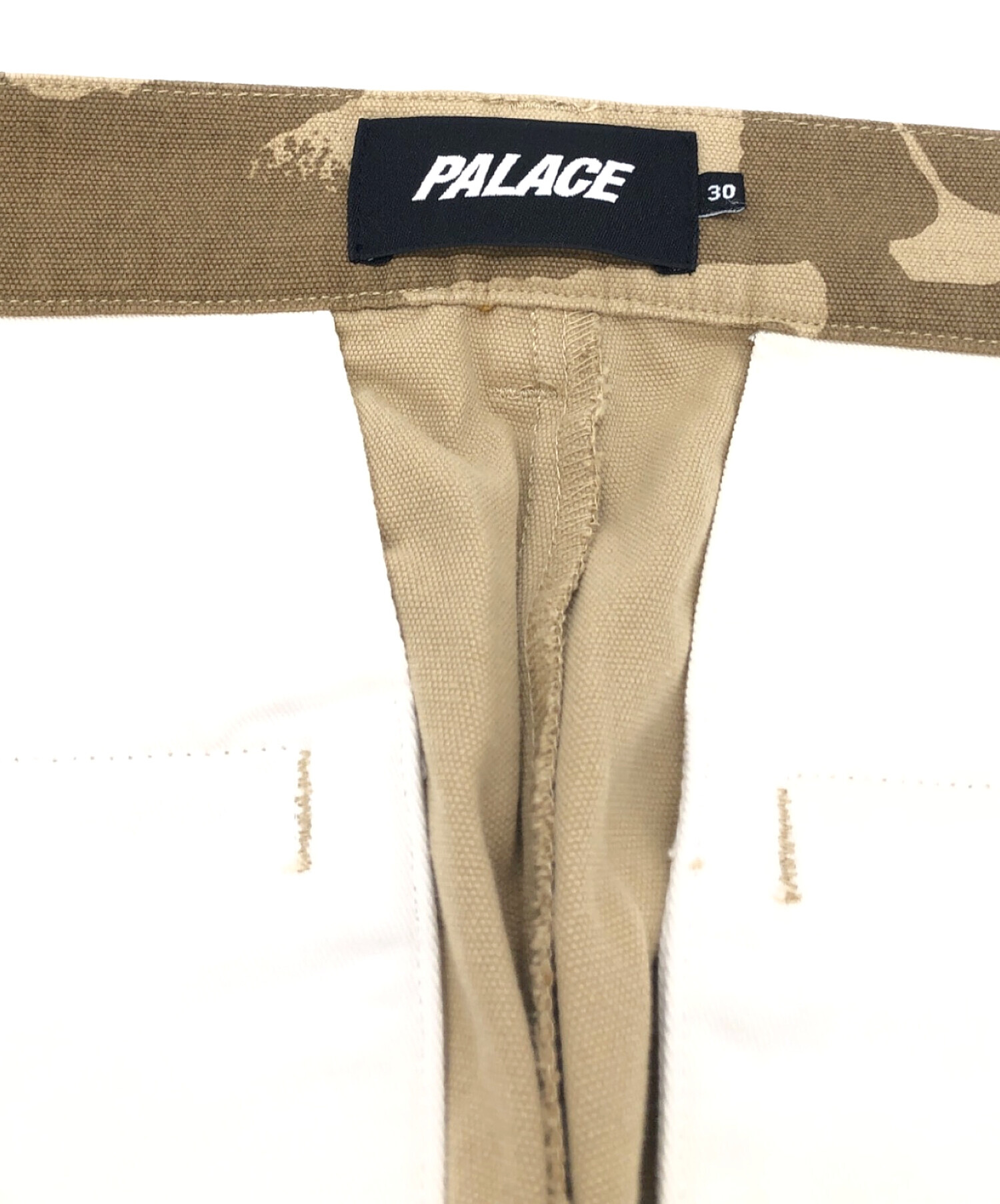 中古・古着通販】PALACE (パレス) CANVAS PLAIN PANT ベージュ サイズ