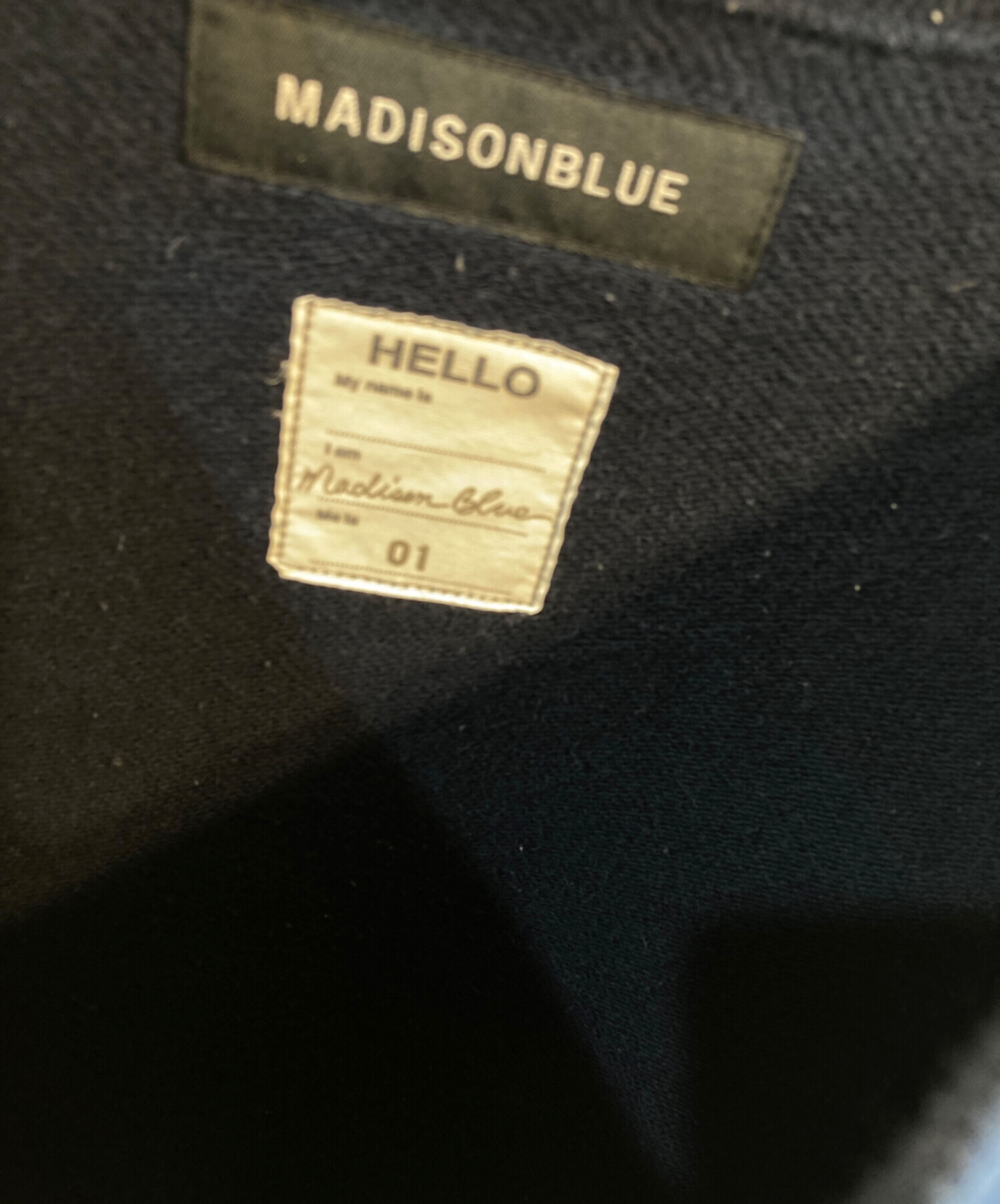 中古・古着通販】MADISON BLUE (マディソンブルー) HELLO SWEAT L/S