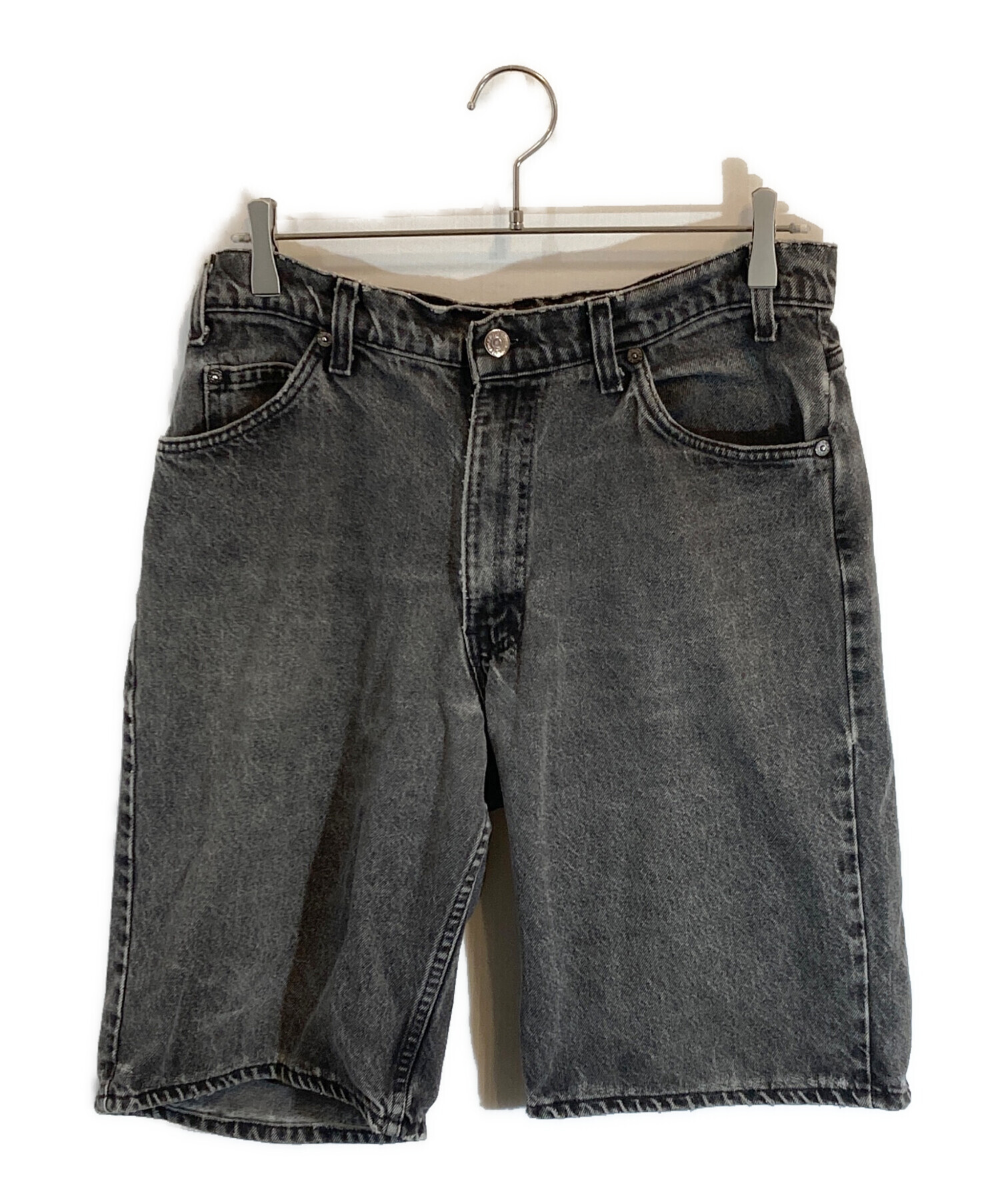 中古・古着通販】LEVI'S (リーバイス) 560デニムハーフパンツ グレー