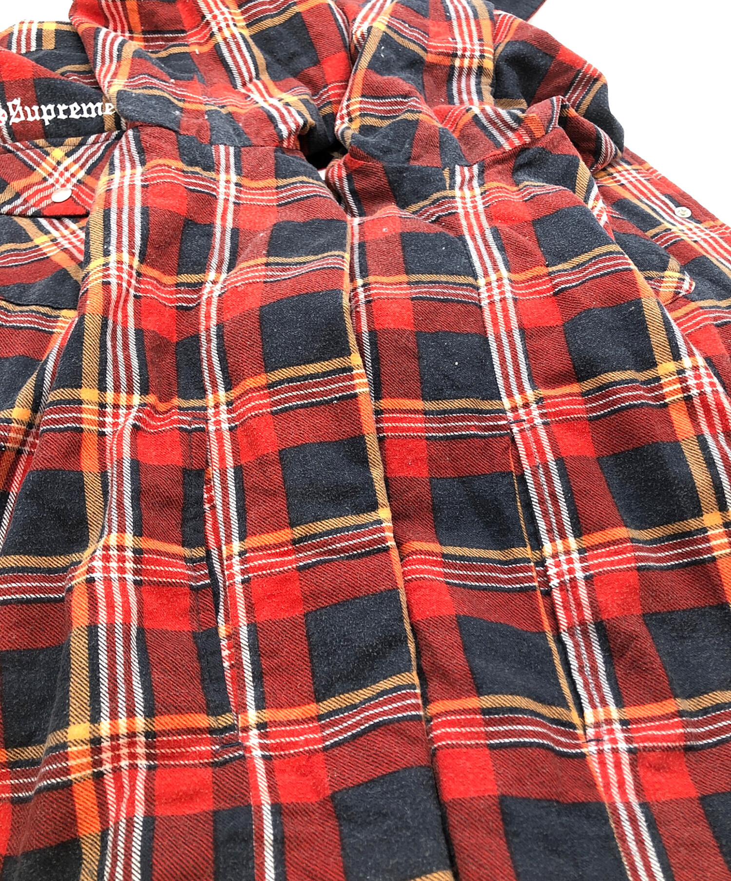 中古・古着通販】Supreme (シュプリーム) Independent Quilted Flannel