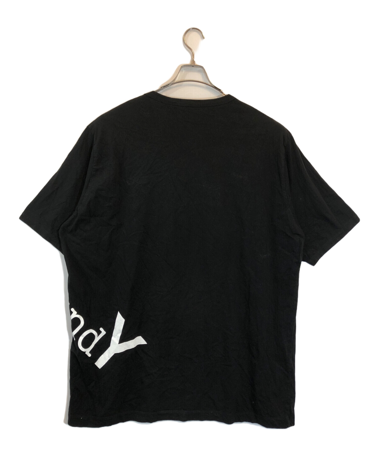 中古・古着通販】GROUND Y (グラウンドワイ) GROUNDY LOGO JUMBO T 