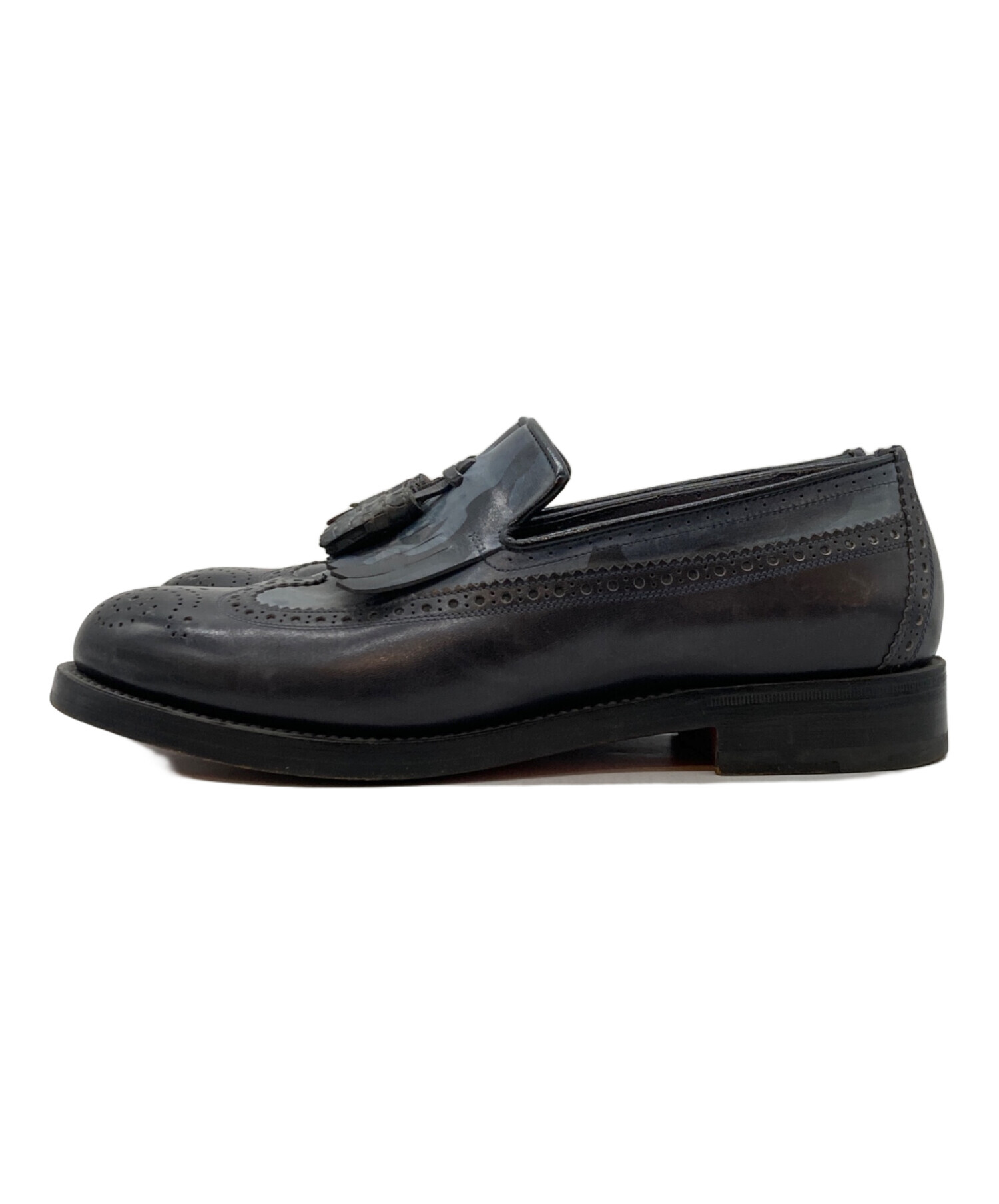 中古・古着通販】Santoni (サントーニ) ウイングチップタッセル 