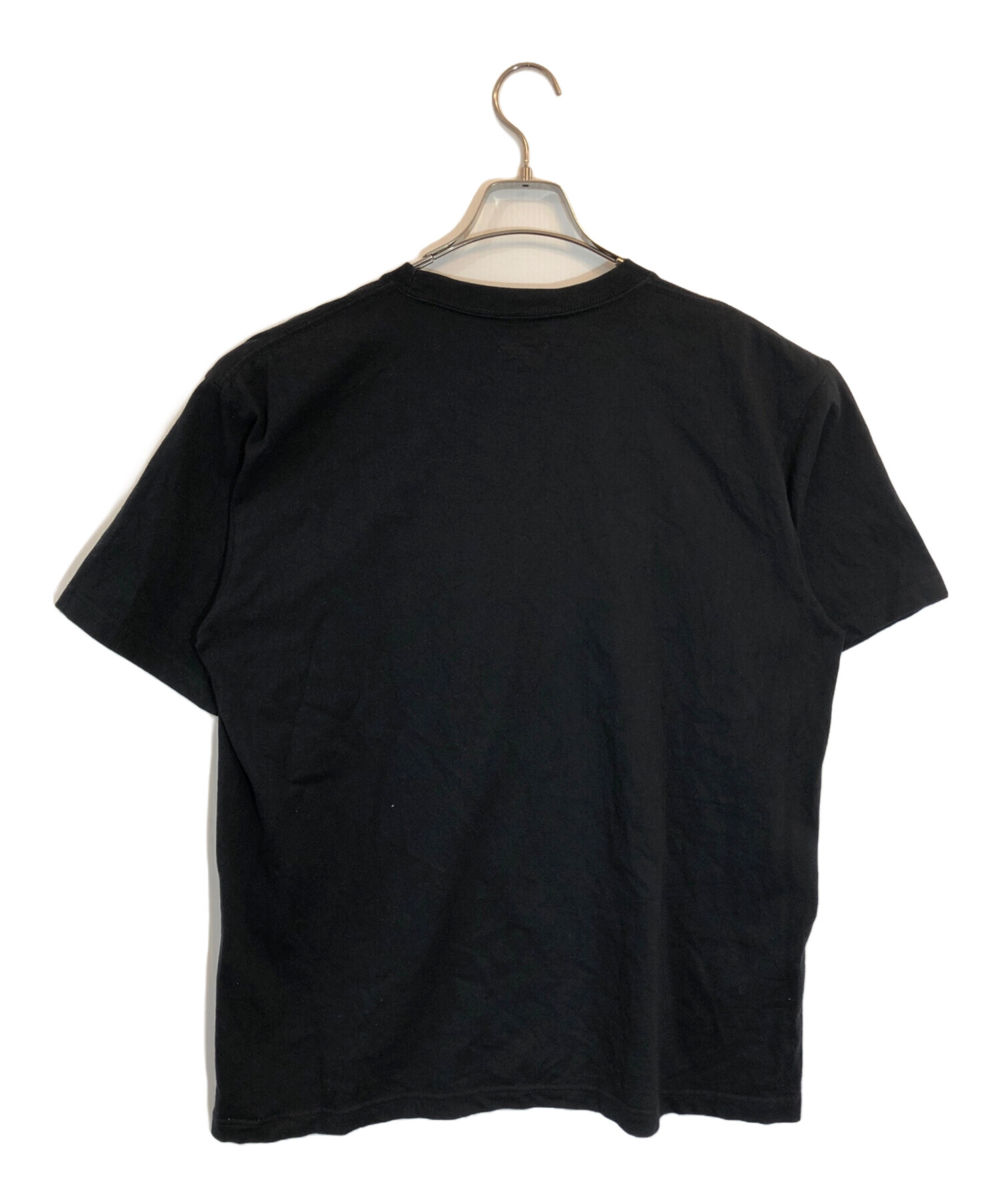 中古・古着通販】KHOKI (コッキ) プリントTシャツ ブラック サイズ 