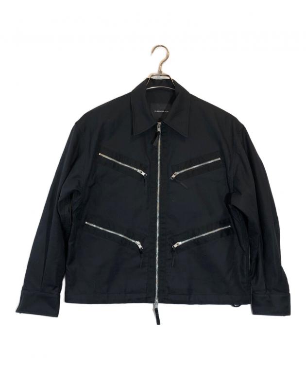 almostblackオールモーストブラック zipブルゾン