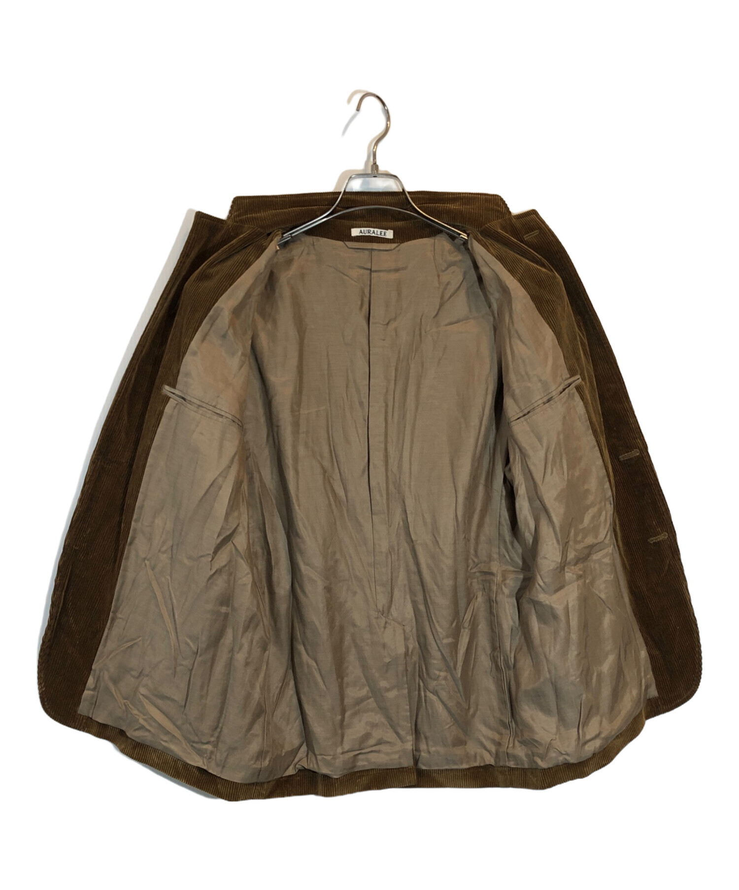 未使用　AURALEE ウォッシュドコーデュロイジャケット サイズ3 中古・古着通販】AURALEE (オーラリー) WASHED CORDUROY JACKET