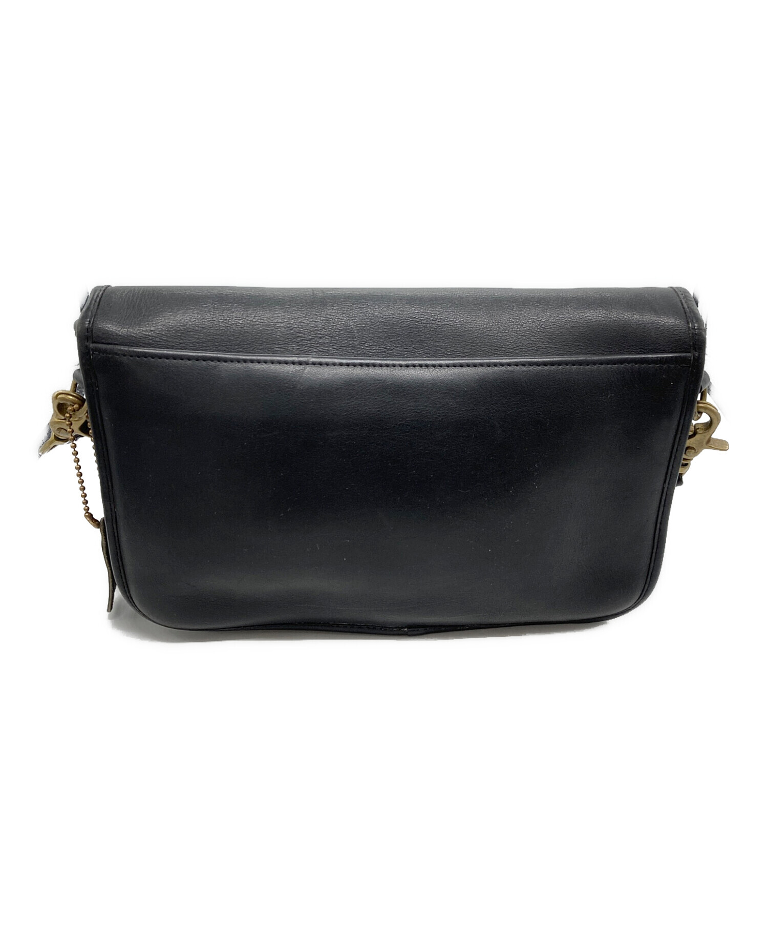 中古・古着通販】COACH (コーチ) ターンロックレザーショルダーバッグ