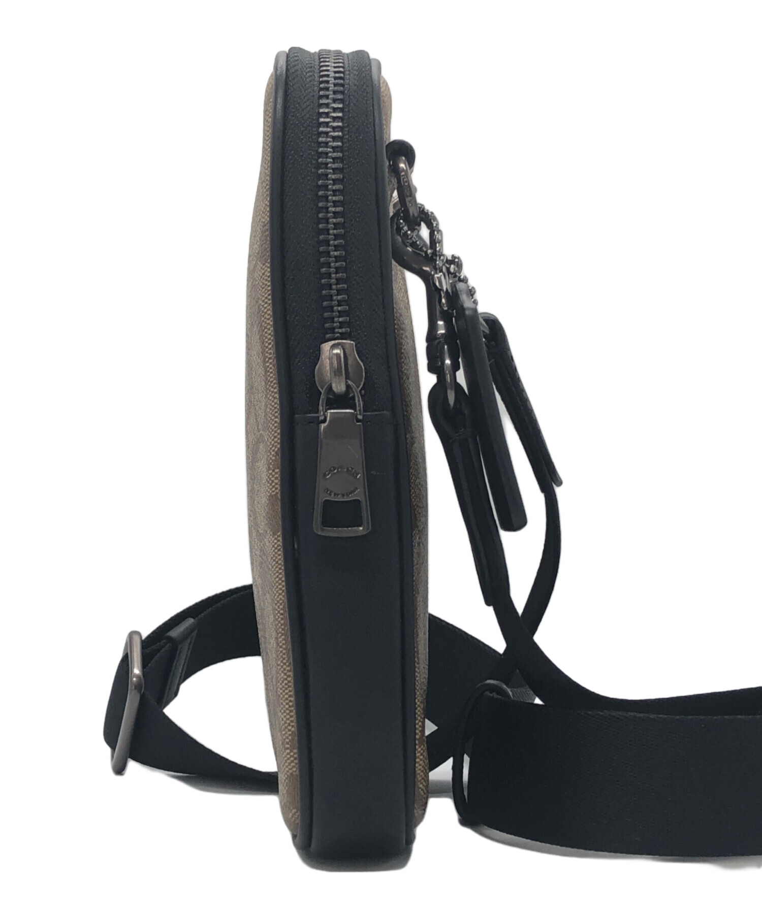 中古・古着通販】COACH (コーチ) エイデン クロスボディ・シグネチャー 