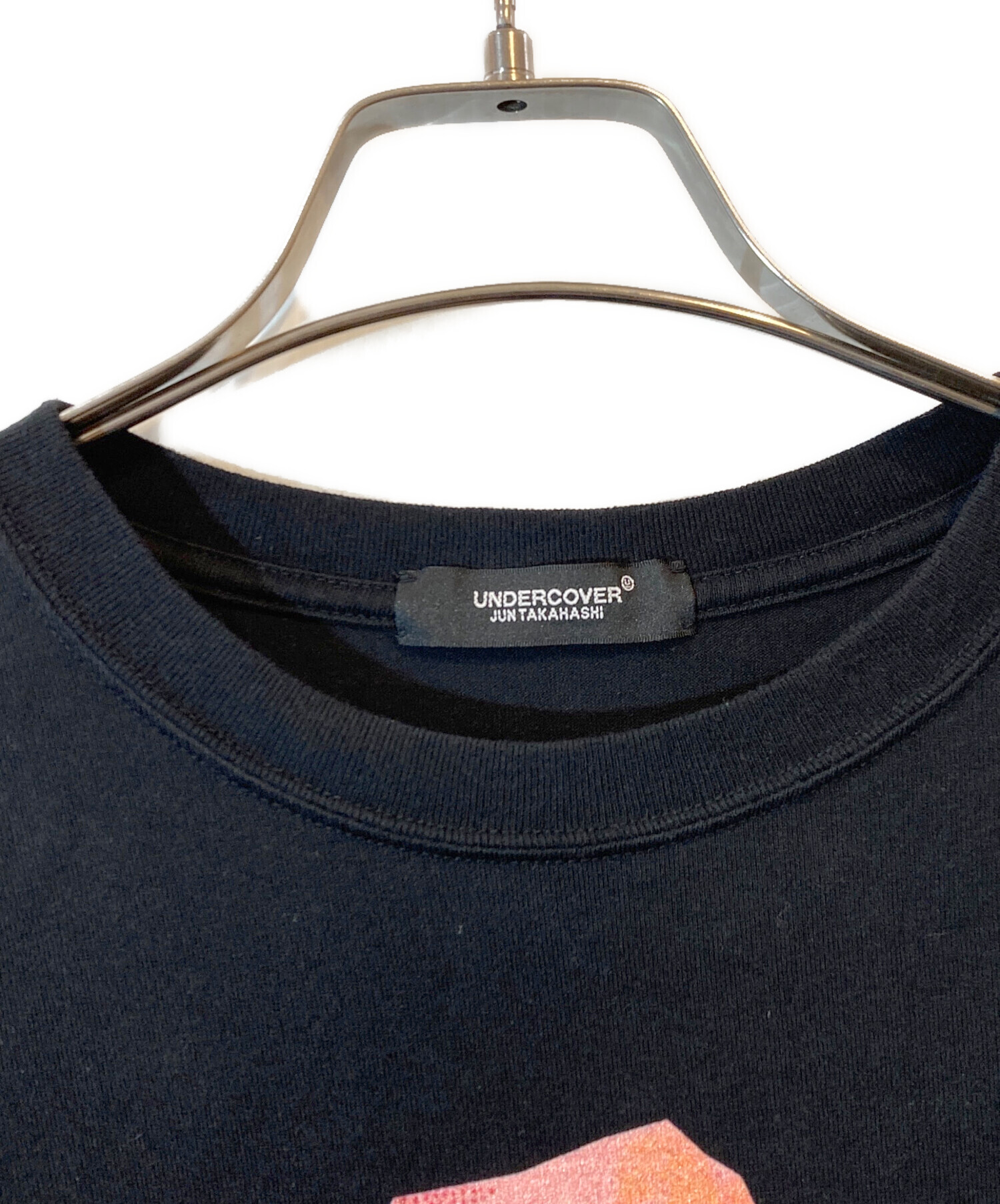 UNDERCOVER アンダーカバー カットソー 23SS UC1C1894 WOMENS ROSE/EYE コットン ロング Tシャツ ブラック系 2【極上美品】【中古】 中古・古着通販】UNDERCOVER (アンダーカバー) WOMENS ROSE/EYE