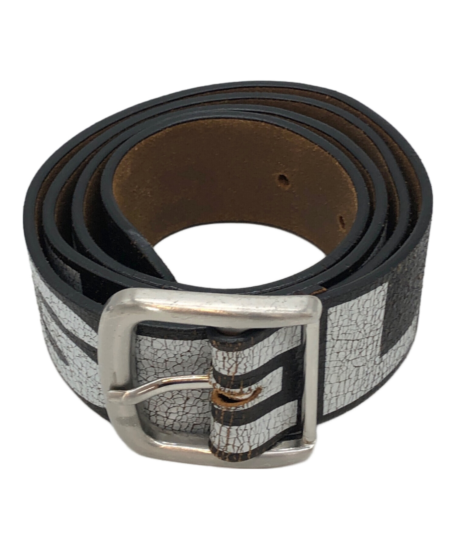 DIESEL 777デザイン ベルト　未使用品 中古・古着通販】DIESEL (ディーゼル) ヴィンテージ加工ロゴ