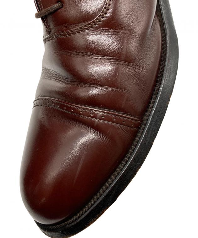 新品未使用　バーバリー　ドレスシューズ　キャップトゥ　ブラウン　本革　2078 中古・古着通販】BURBERRY (バーバリー) ドレスシューズ