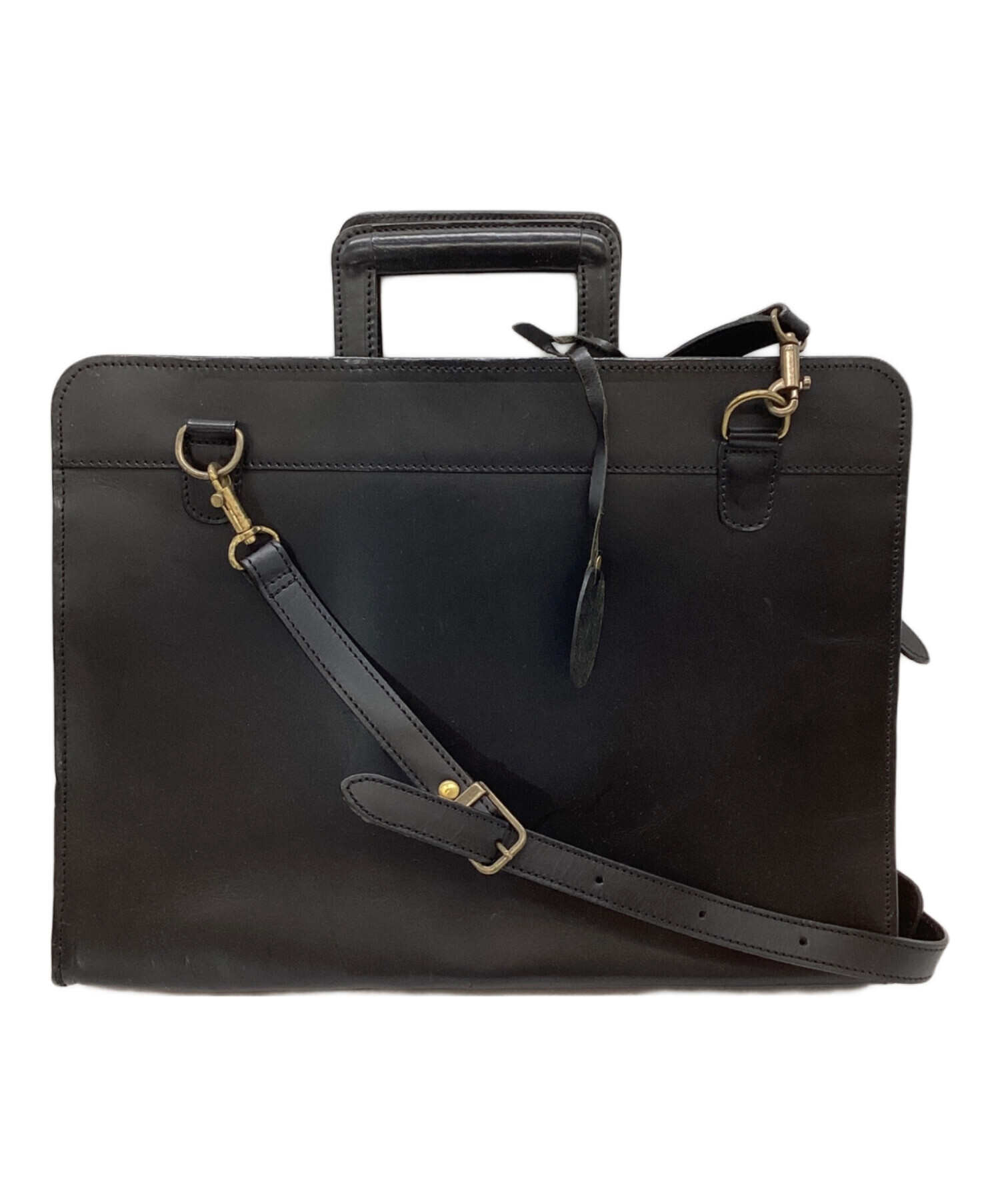 PORTER ポーター アンティーク ビンテージ レザー ビジネスバッグ 中古・古着通販】PORTER (ポーター) レザービジネス2WAYバッグ