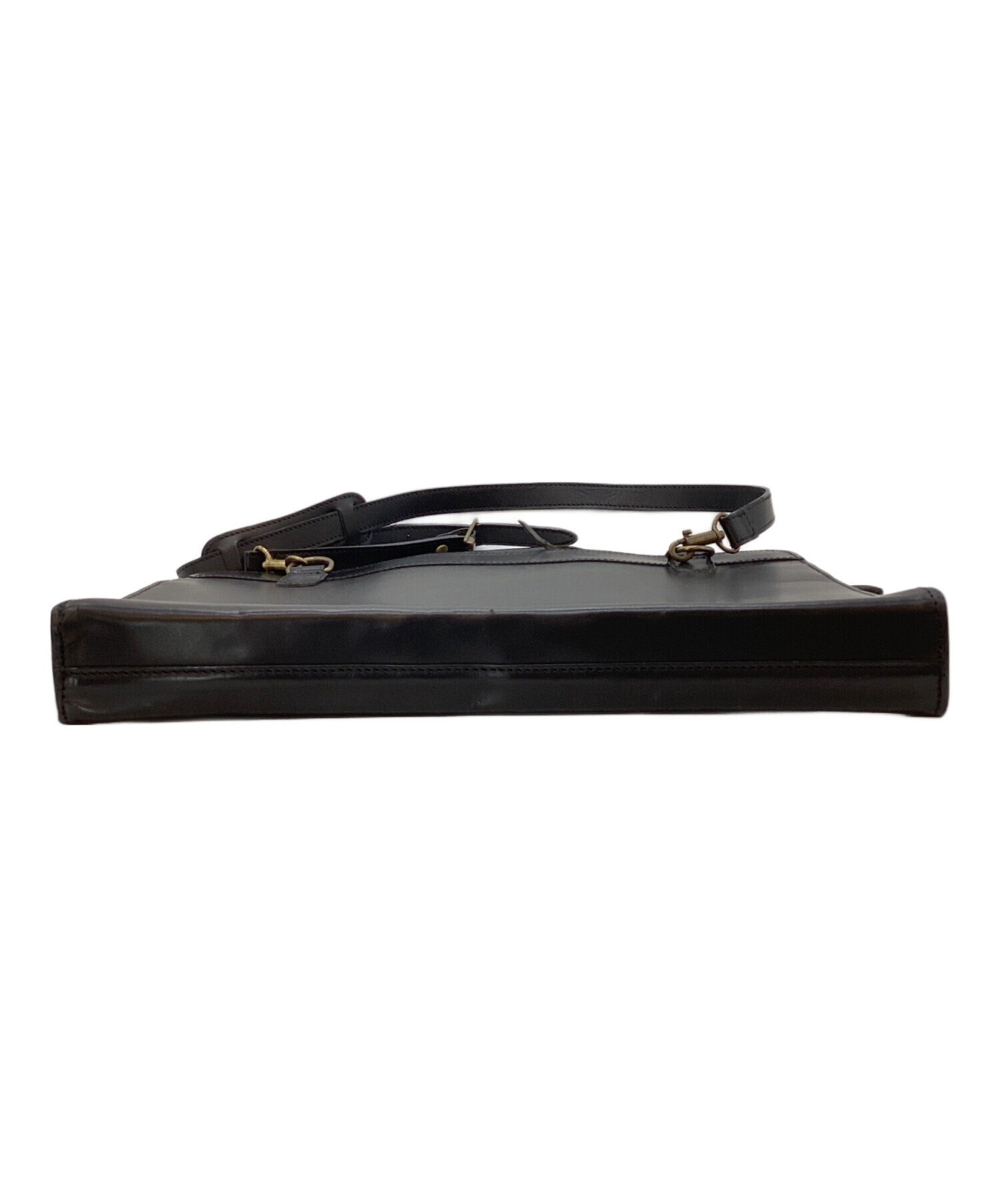 ポーター　ビジネスバッグ　レザー　2way 中古・古着通販】PORTER (ポーター) レザービジネス2WAYバッグ