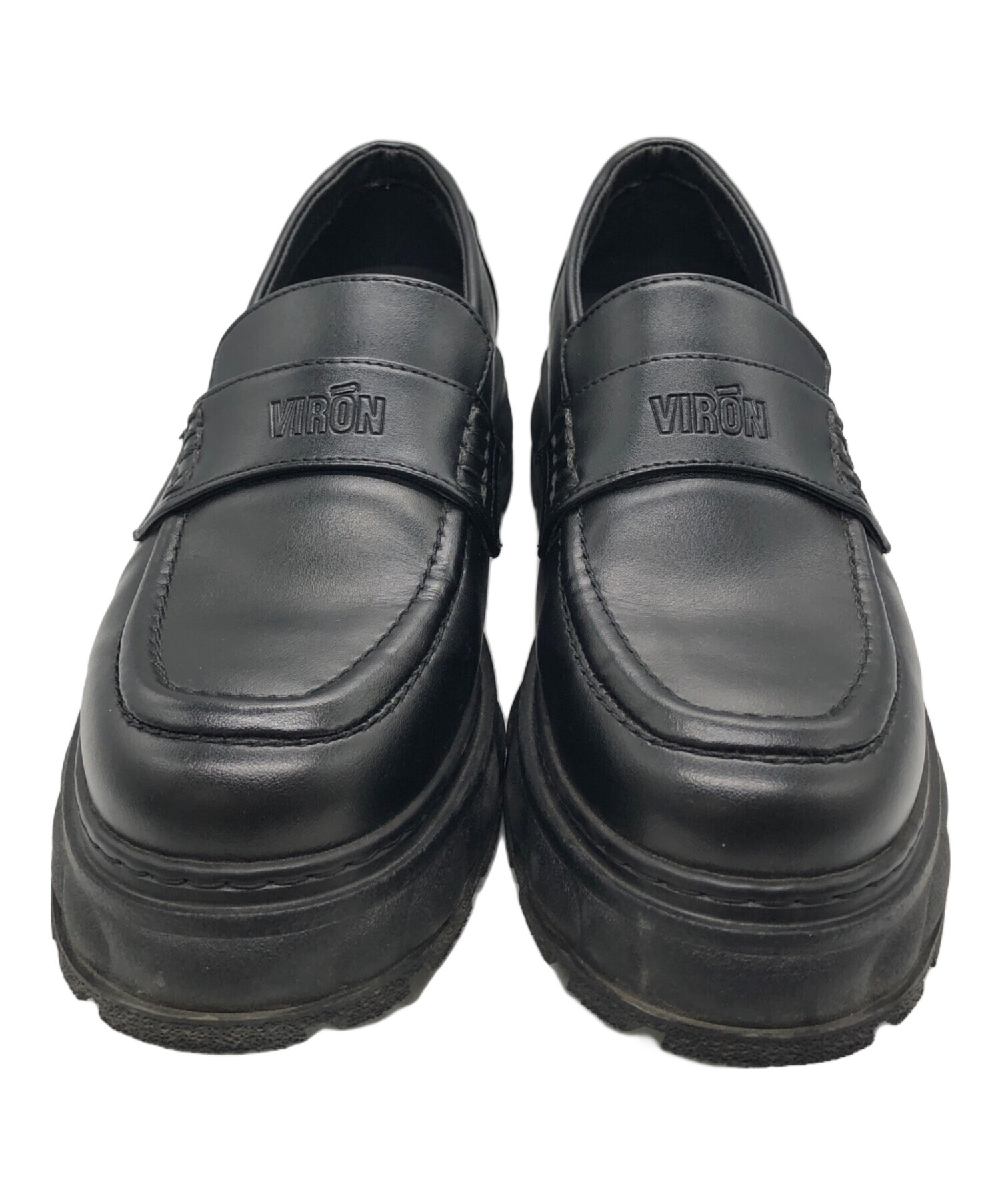中古・古着通販】VIRON (ヴィロン) ローファー ブラック サイズ:26 