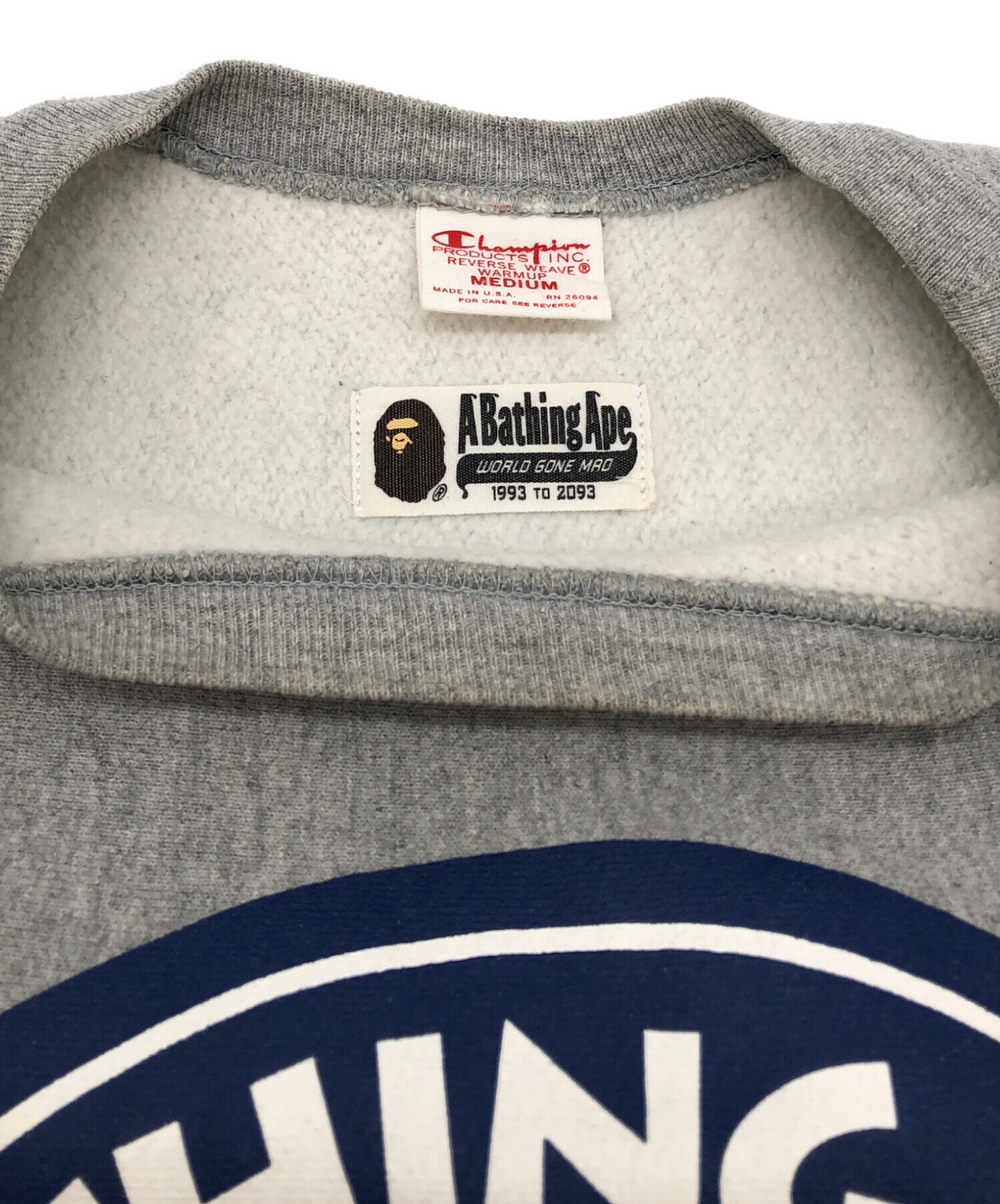 中古・古着通販】A BATHING APE (ア ベイシング エイプ) Champion