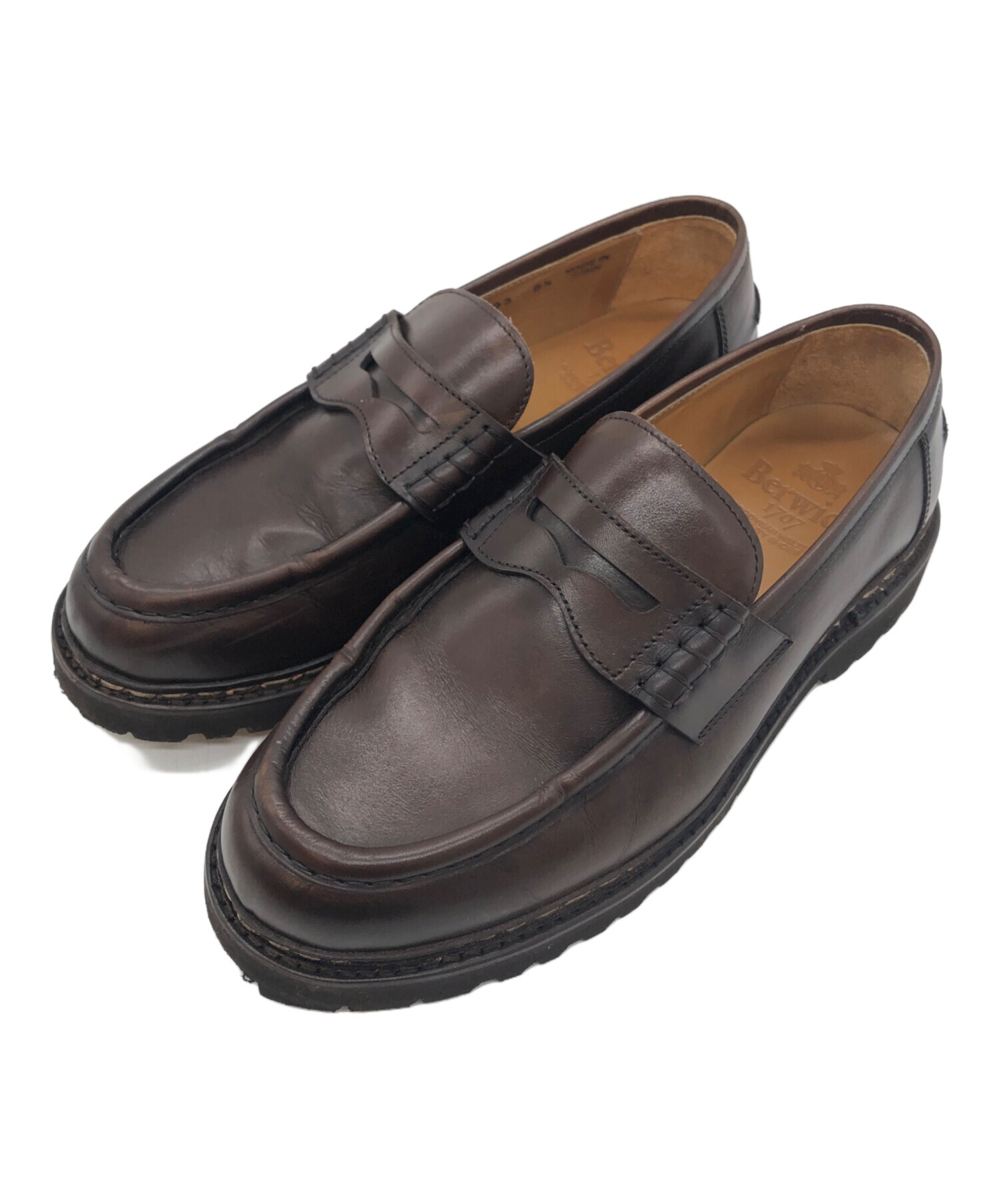 Berwick 5293 LAVLDB ダークブラウン ローファー UK7 Berwick 5293 LAVLDB ダークブラウン ローファー UK7 Berwick 5293