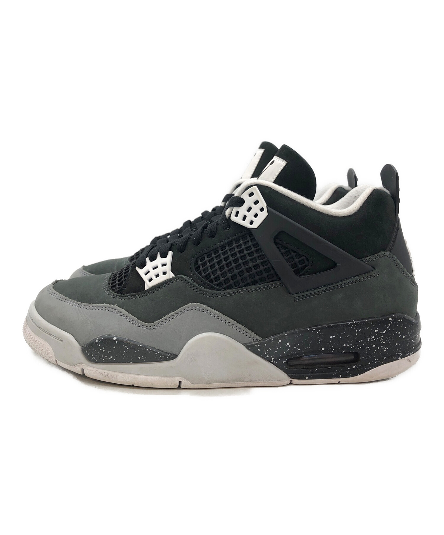 中古・古着通販】NIKE (ナイキ) AIR JORDAN 4 RETRO FEAR ブラック 