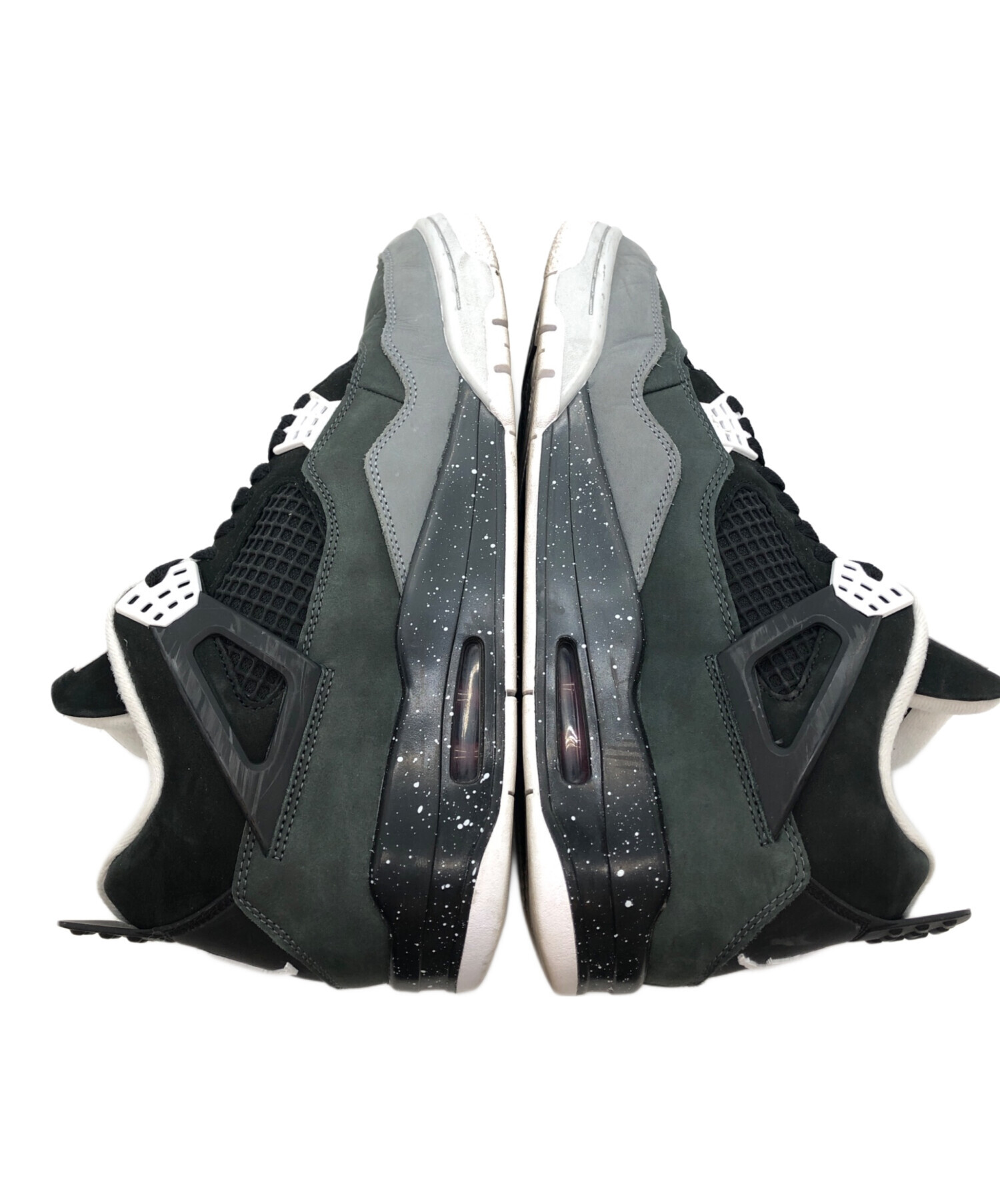 中古・古着通販】NIKE (ナイキ) AIR JORDAN 4 RETRO FEAR ブラック 