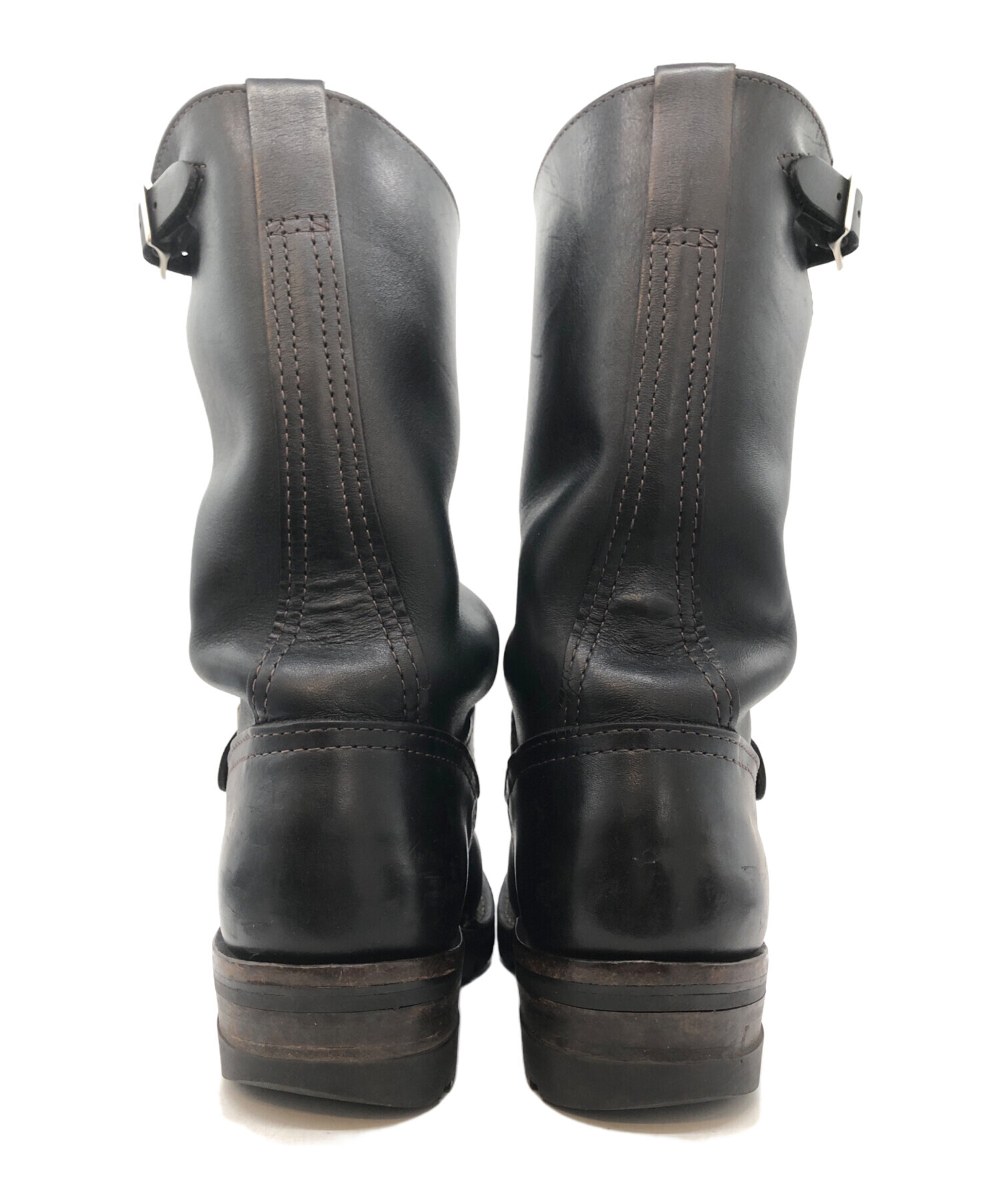 中古・古着通販】WESCO (ウェスコ) エンジニアブーツ ブラック サイズ 