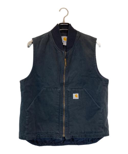Carhartt カーハート ダックベスト 古着 M 中古・古着通販】CarHartt (カーハート) ダックベスト ブラック サイズ