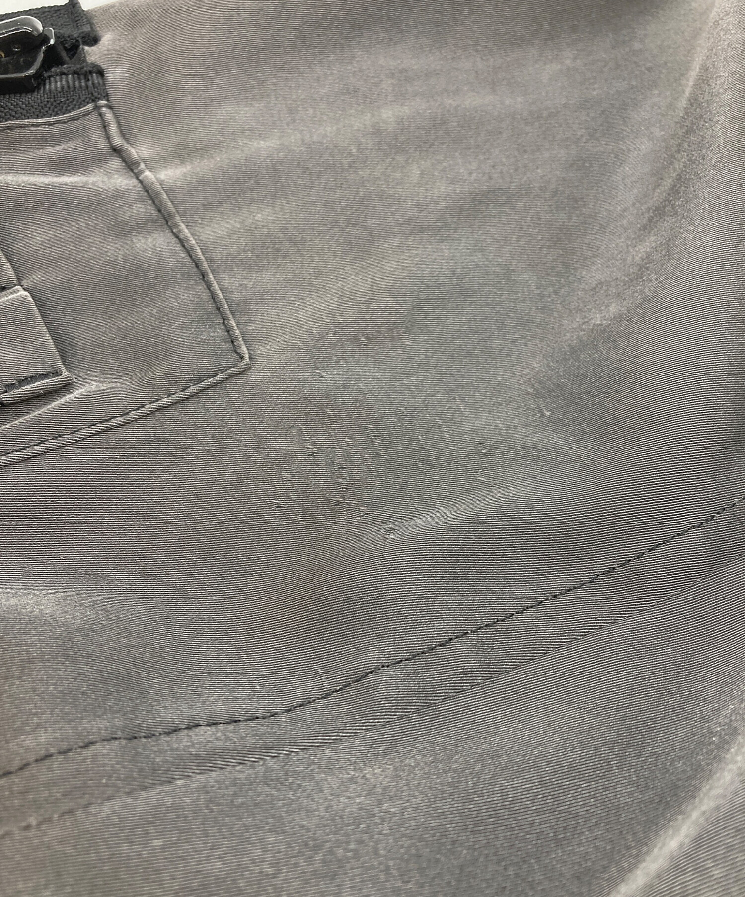 中古・古着通販】LIMI feu (リミフゥ) ショート丈MA-1ブルゾン グレー 