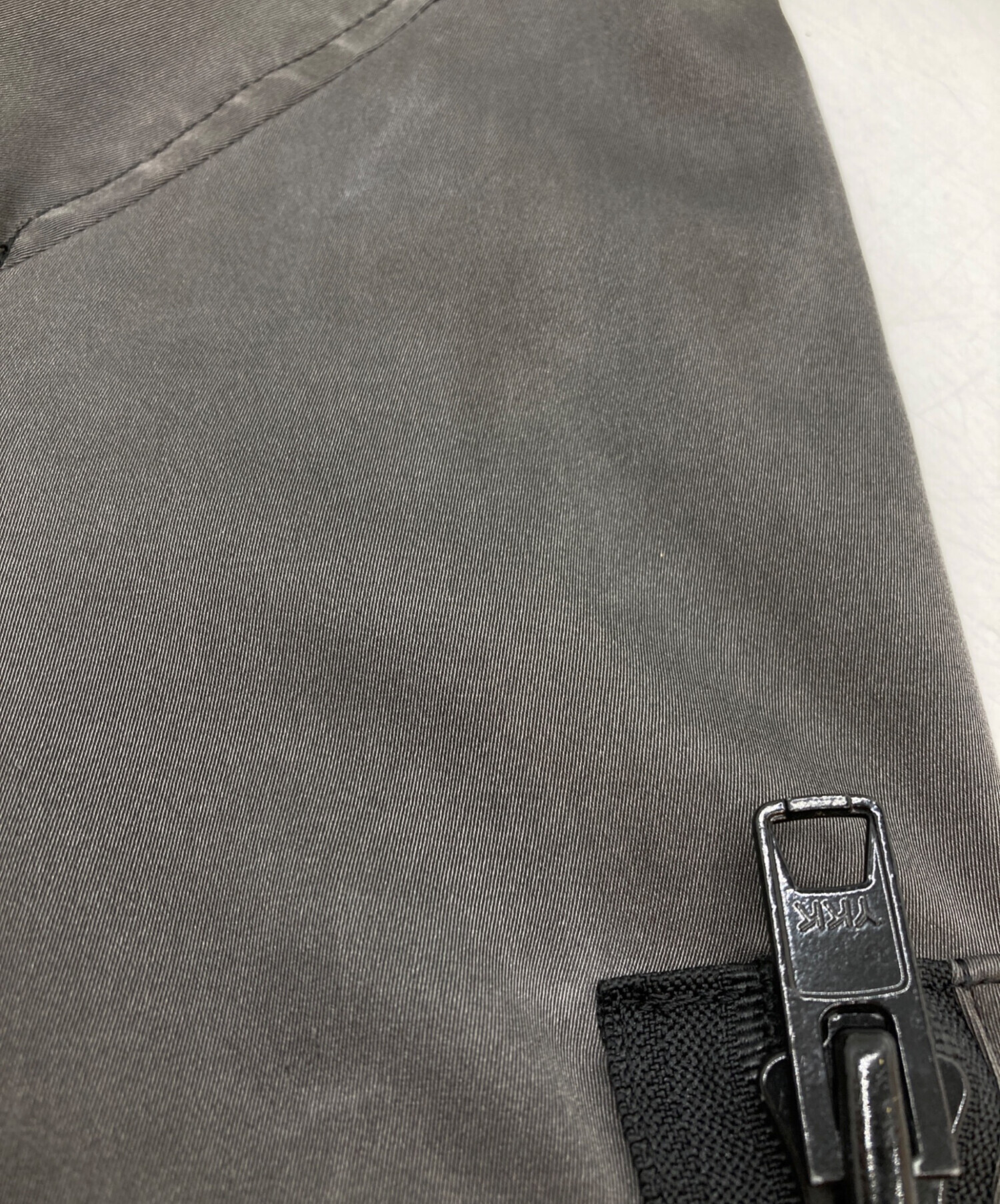 中古・古着通販】LIMI feu (リミフゥ) ショート丈MA-1ブルゾン グレー