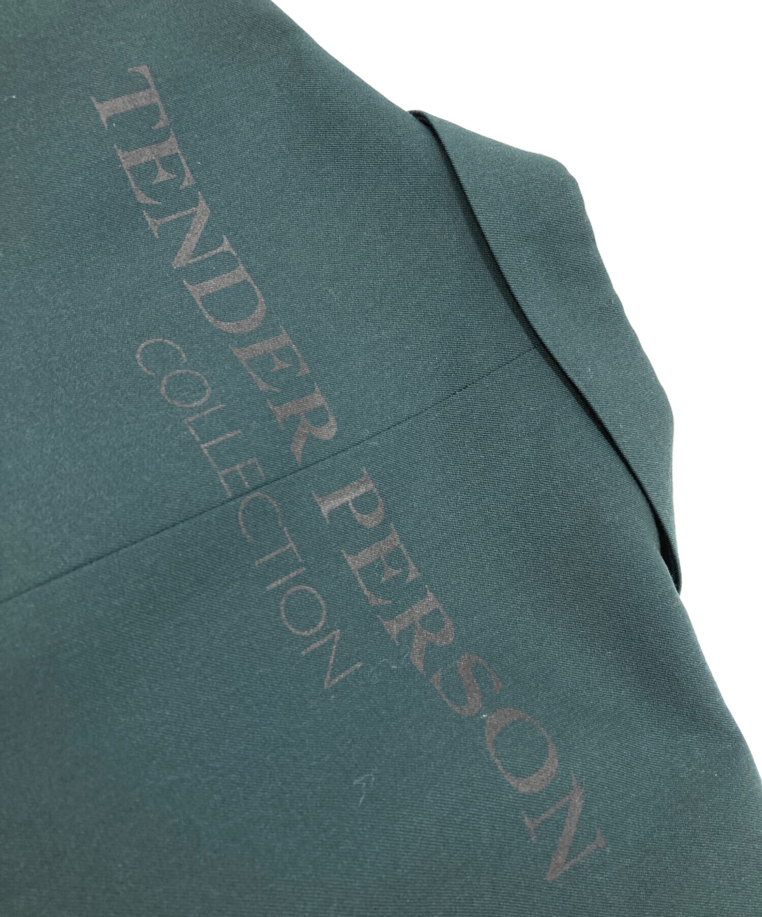 中古・古着通販】TENDER PERSON (テンダ―パーソン) ピークドラペル 